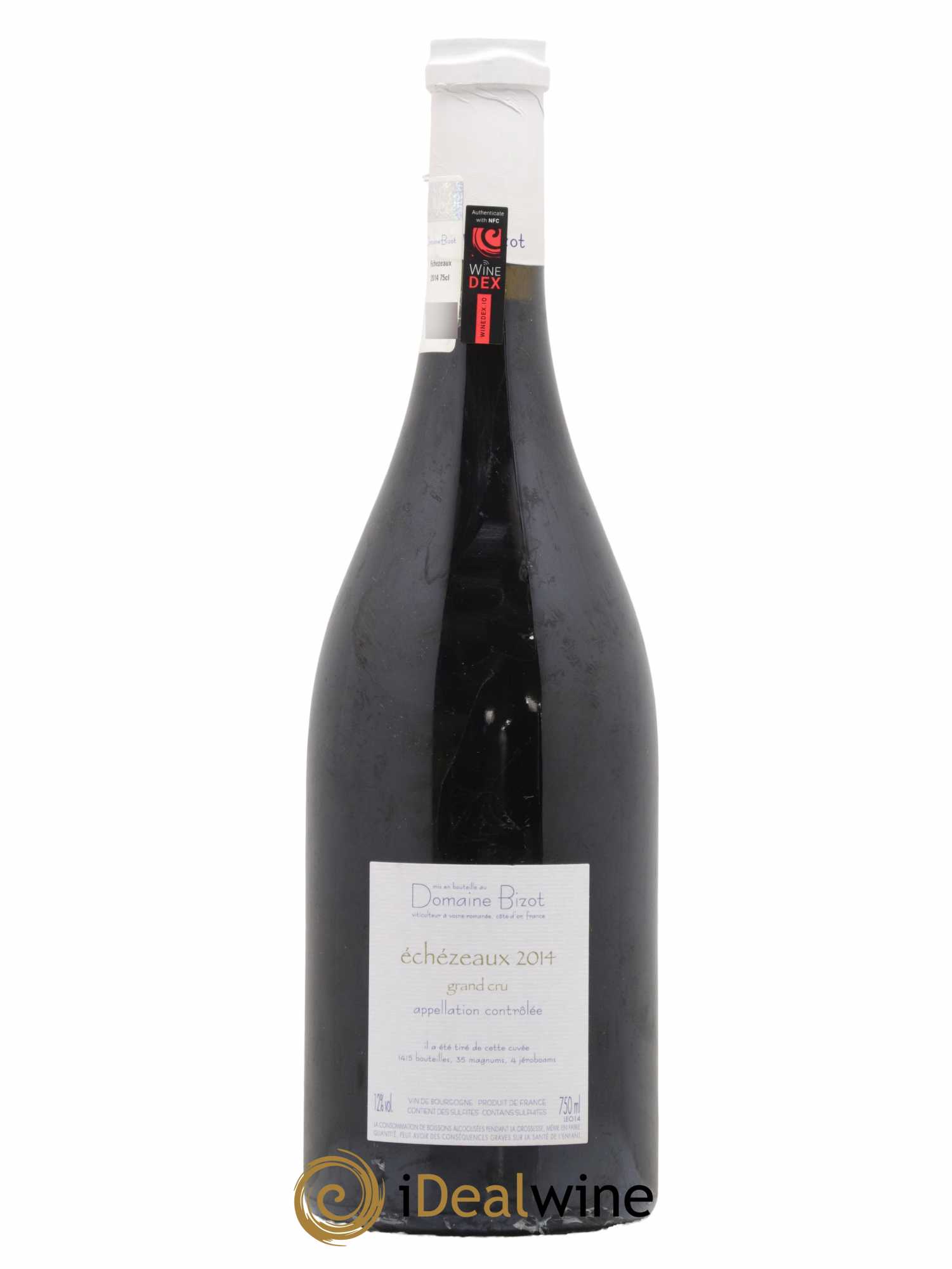 Echezeaux Grand Cru Bizot (Domaine) 2014 - Lot de 1 bouteille - 1