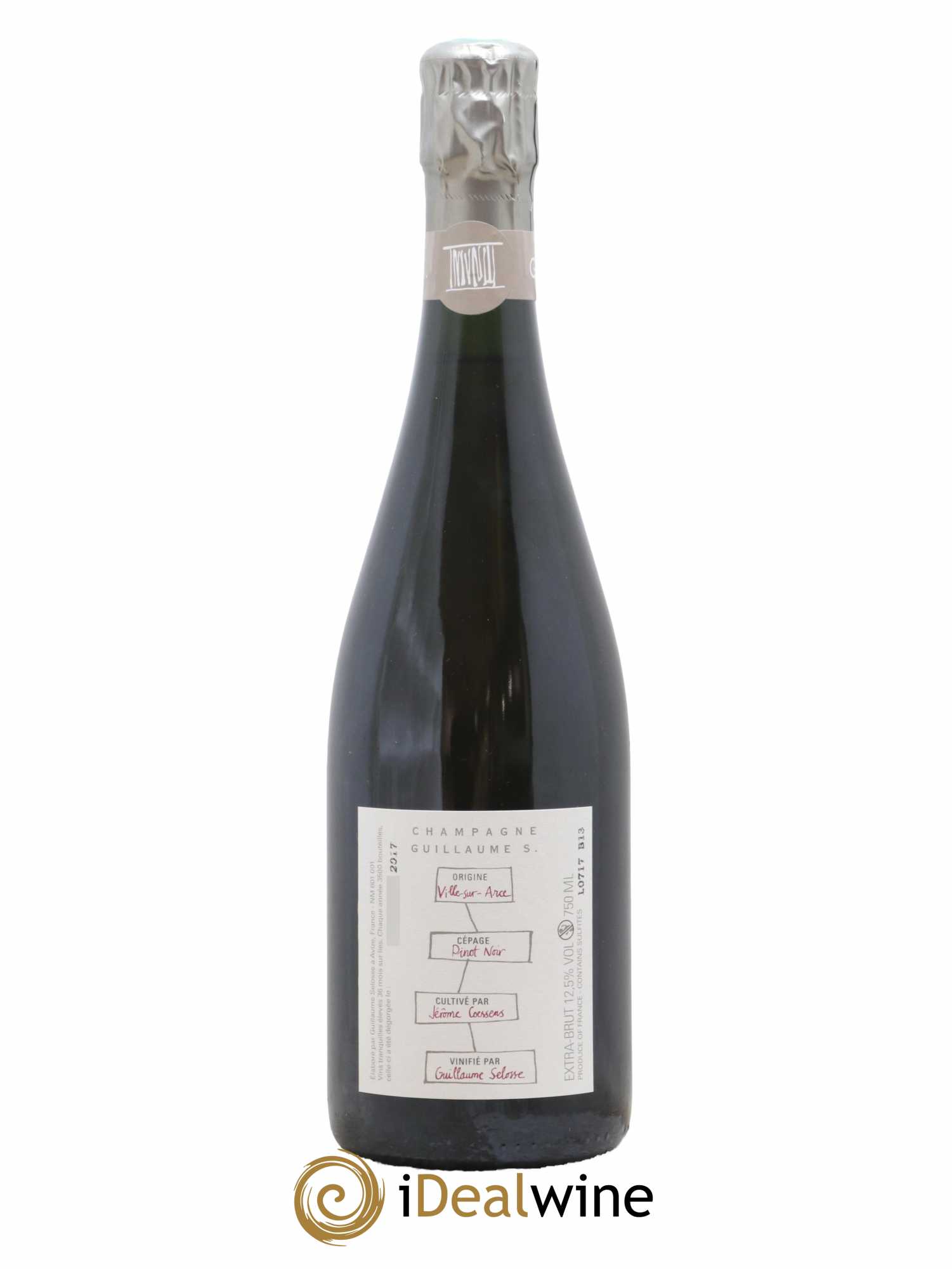 Largillier Extra-Brut Guillaume Selosse - Lot of 1 bottle - 1