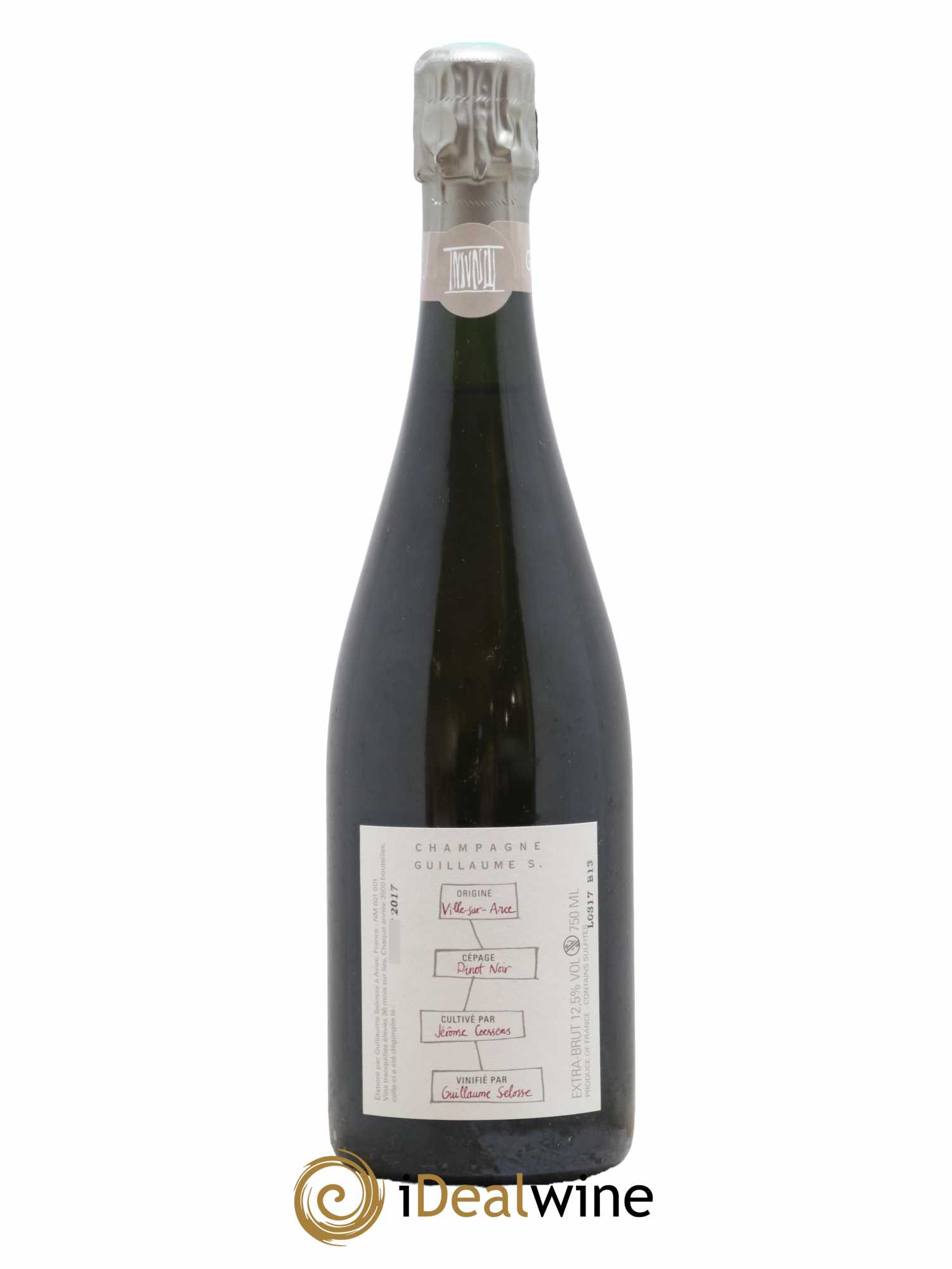 Largillier Extra-Brut Guillaume Selosse - Lot de 1 bouteille - 1
