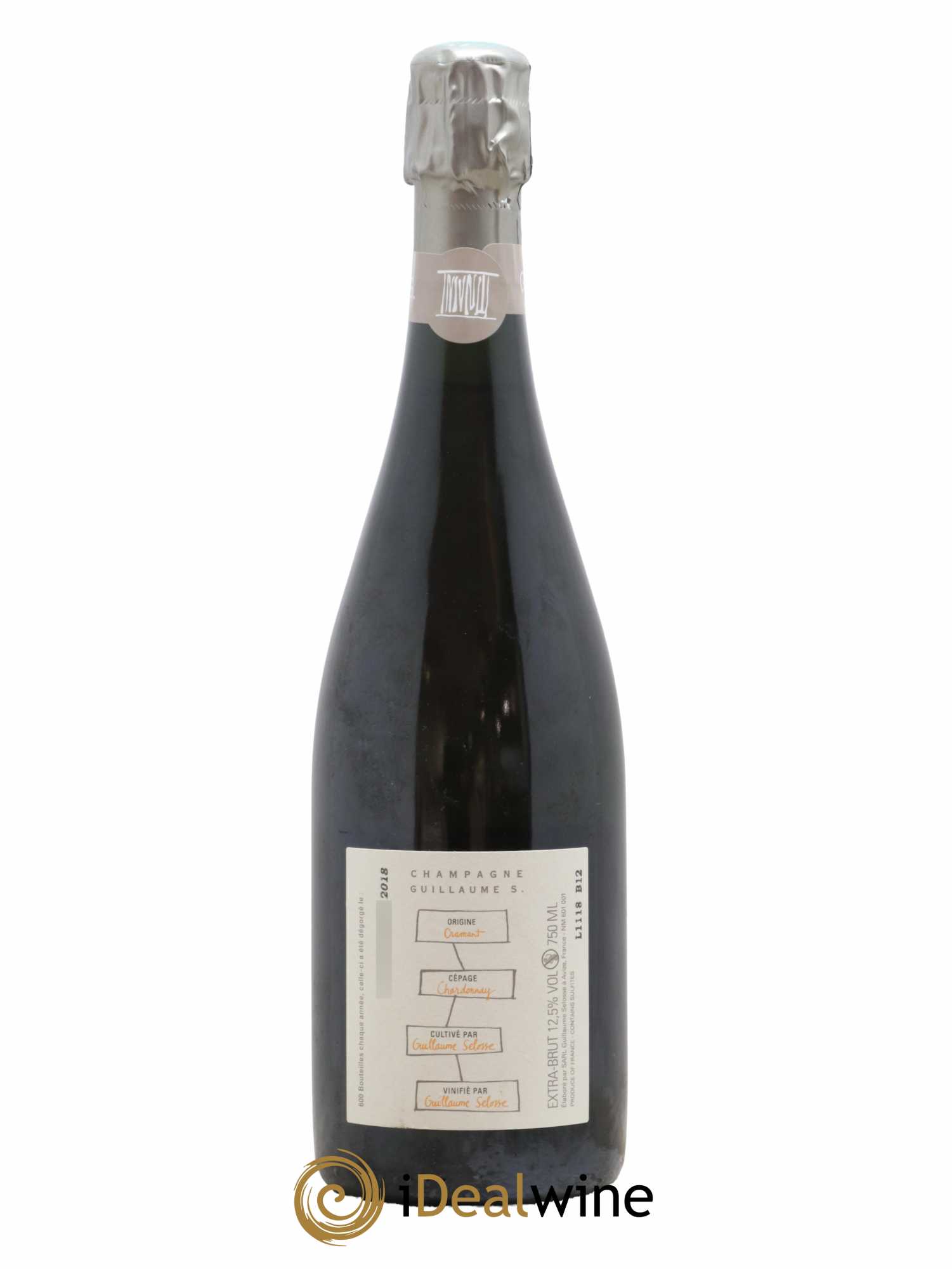 Au Dessus du Gros Mont Guillaume Selosse - Lot of 1 bottle - 1