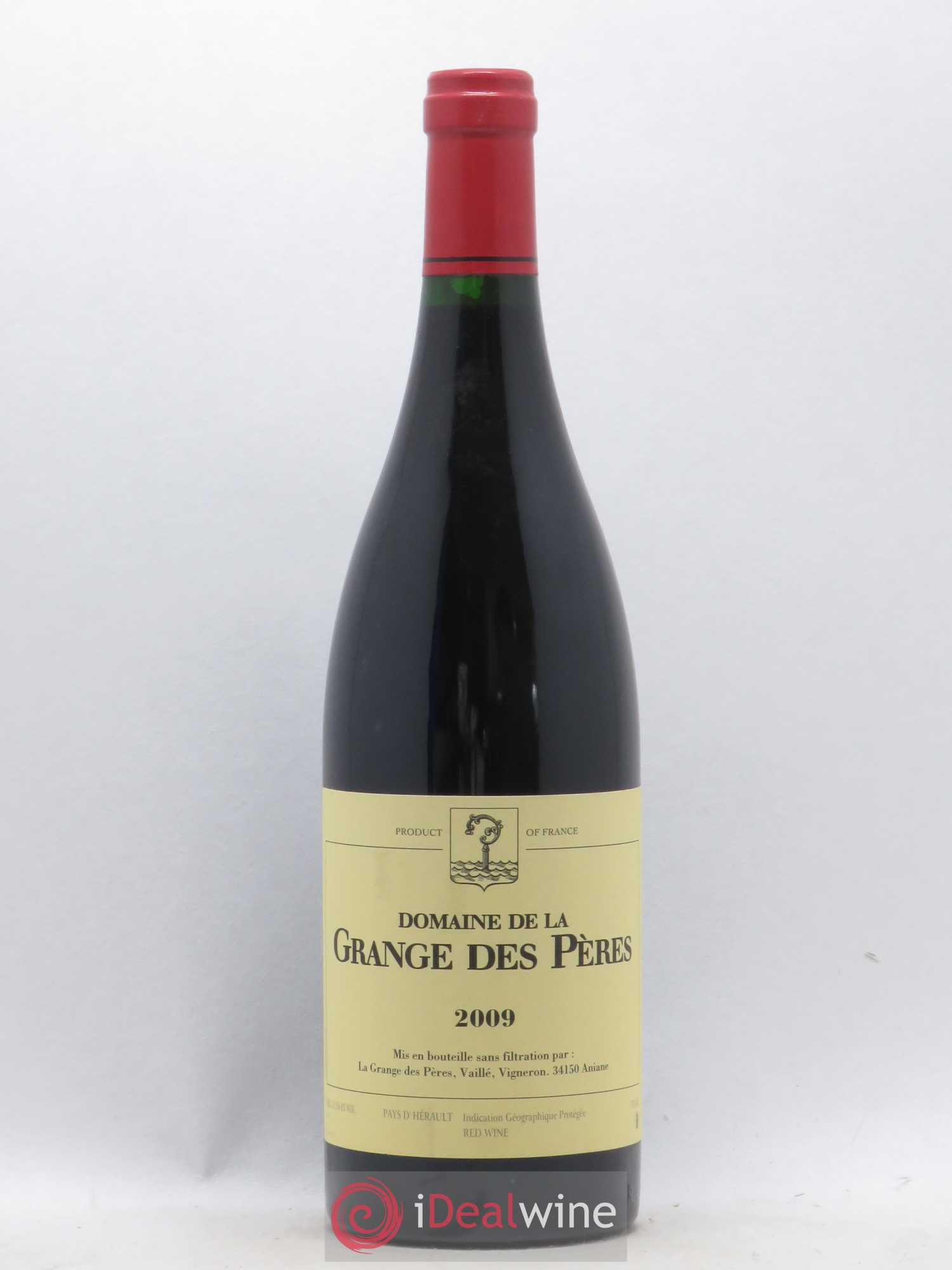 Pays d'Hérault Grange des Pères Laurent Vaillé 2009 - Lot de 1 bouteille - 0
