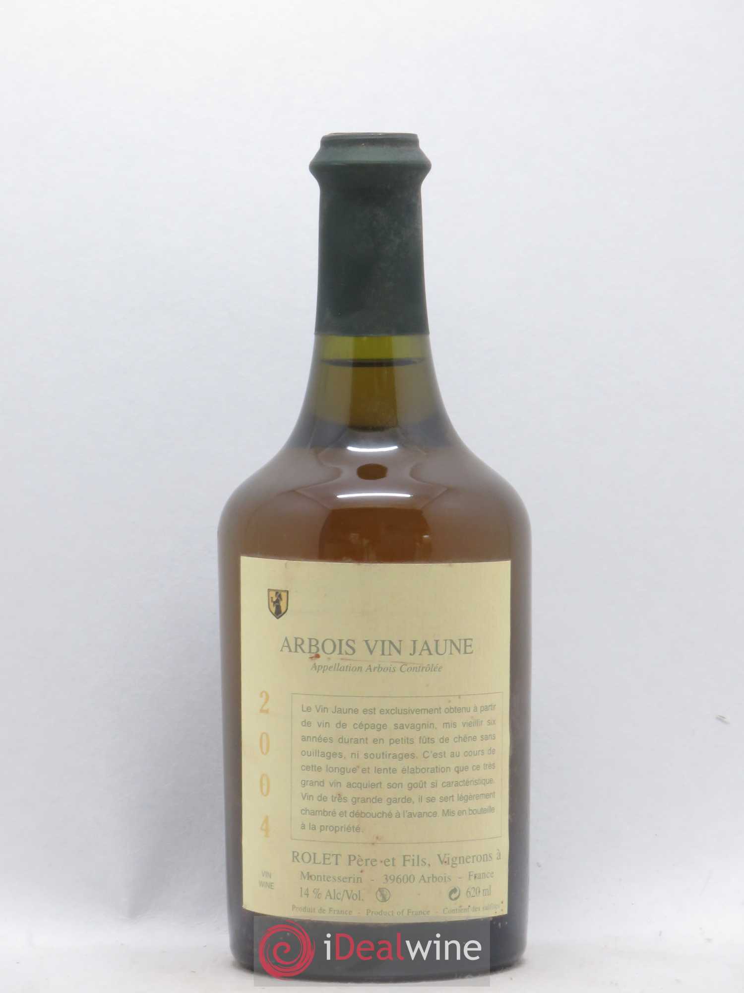 Arbois Vin Jaune Domaine Rolet 2004 - Lot de 1 bouteille - 0