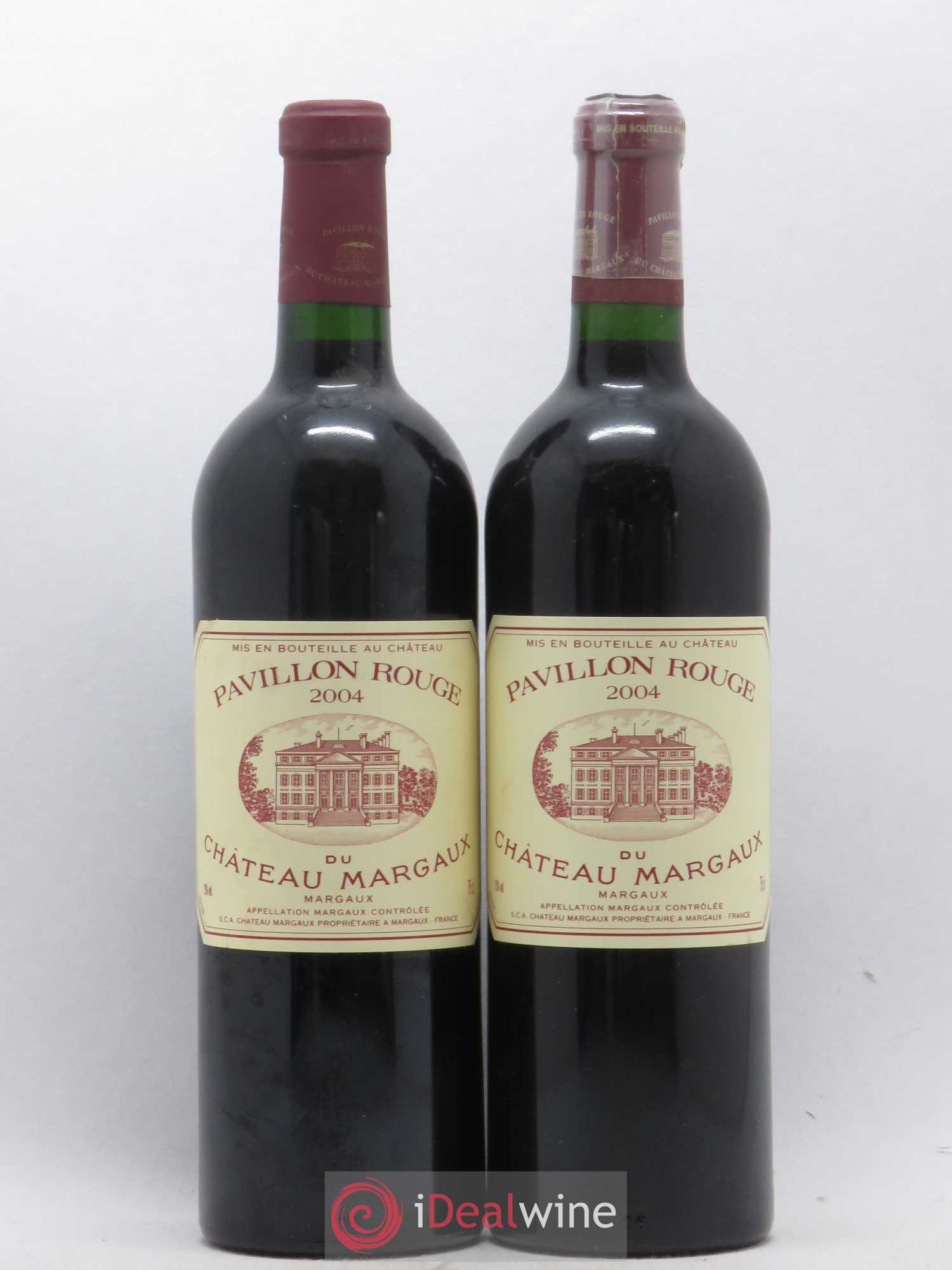Pavillon Rouge du Château Margaux Second Vin 2004 - Lot de 2 bouteilles - 0