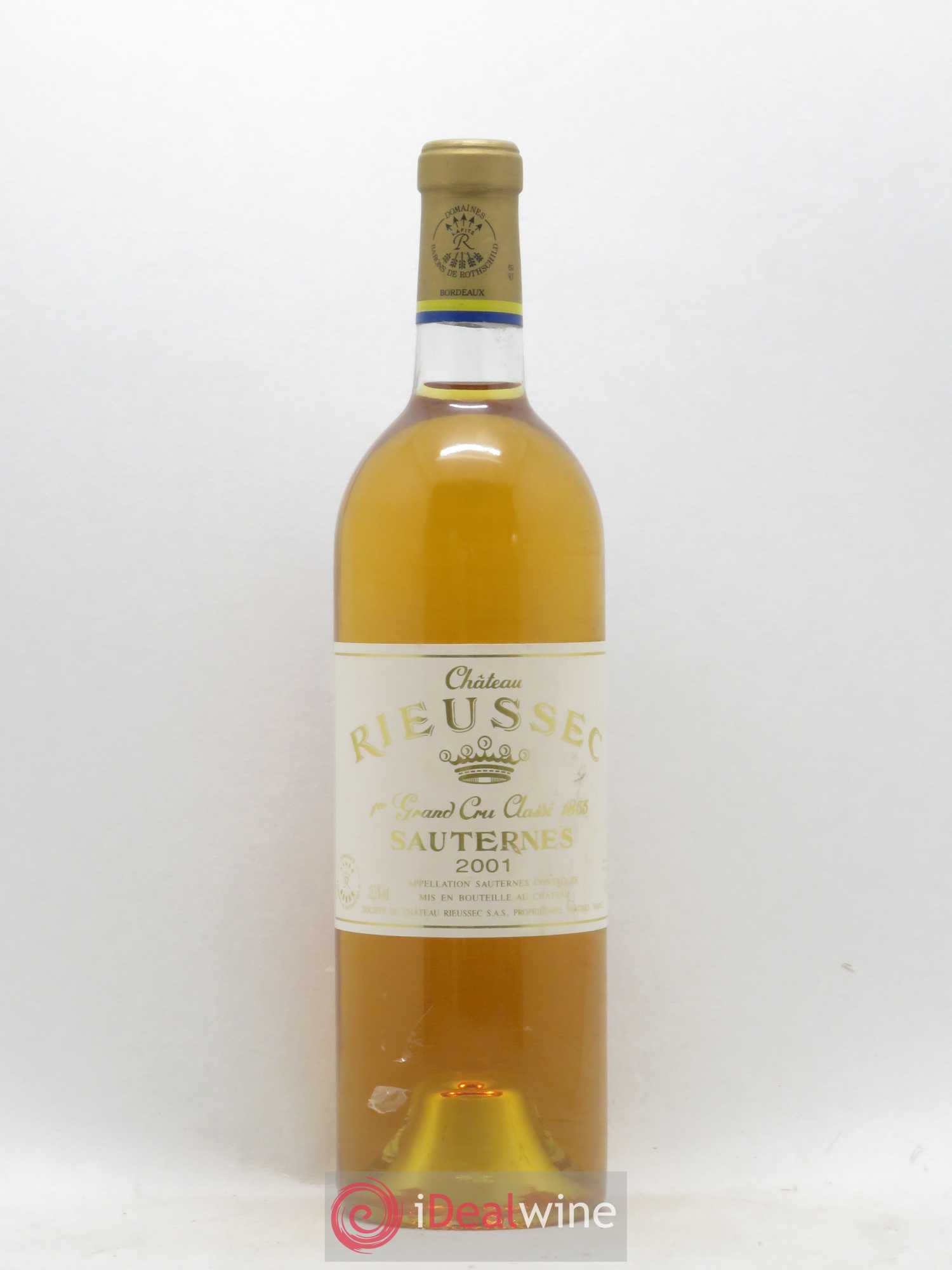 Château Rieussec 1er Grand Cru Classé 2001 - Posten von 1 Flasche - 0