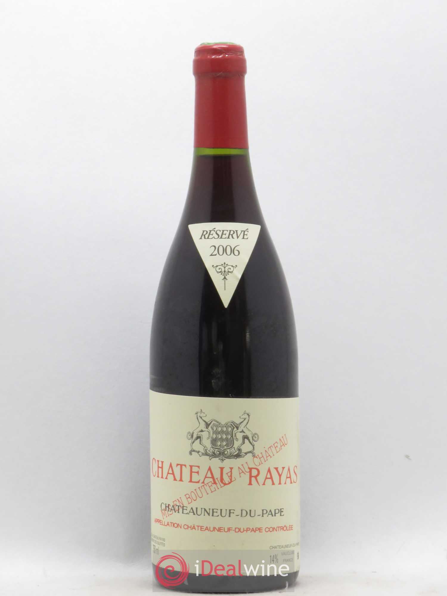 Châteauneuf-du-Pape Château Rayas Emmanuel Reynaud 2006 - Lot de 1 bouteille - 0
