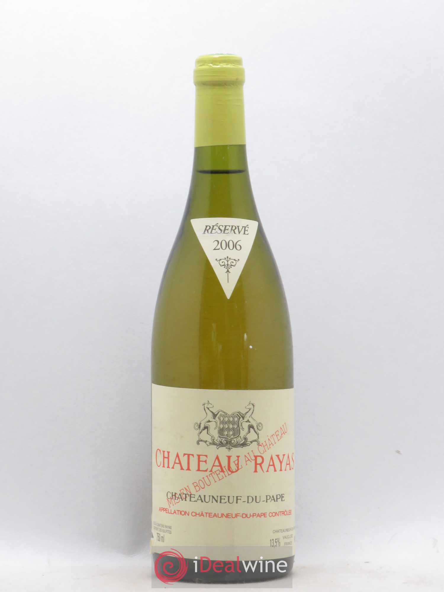 Châteauneuf-du-Pape Château Rayas Emmanuel Reynaud 2006 - Lot de 1 bouteille - 0