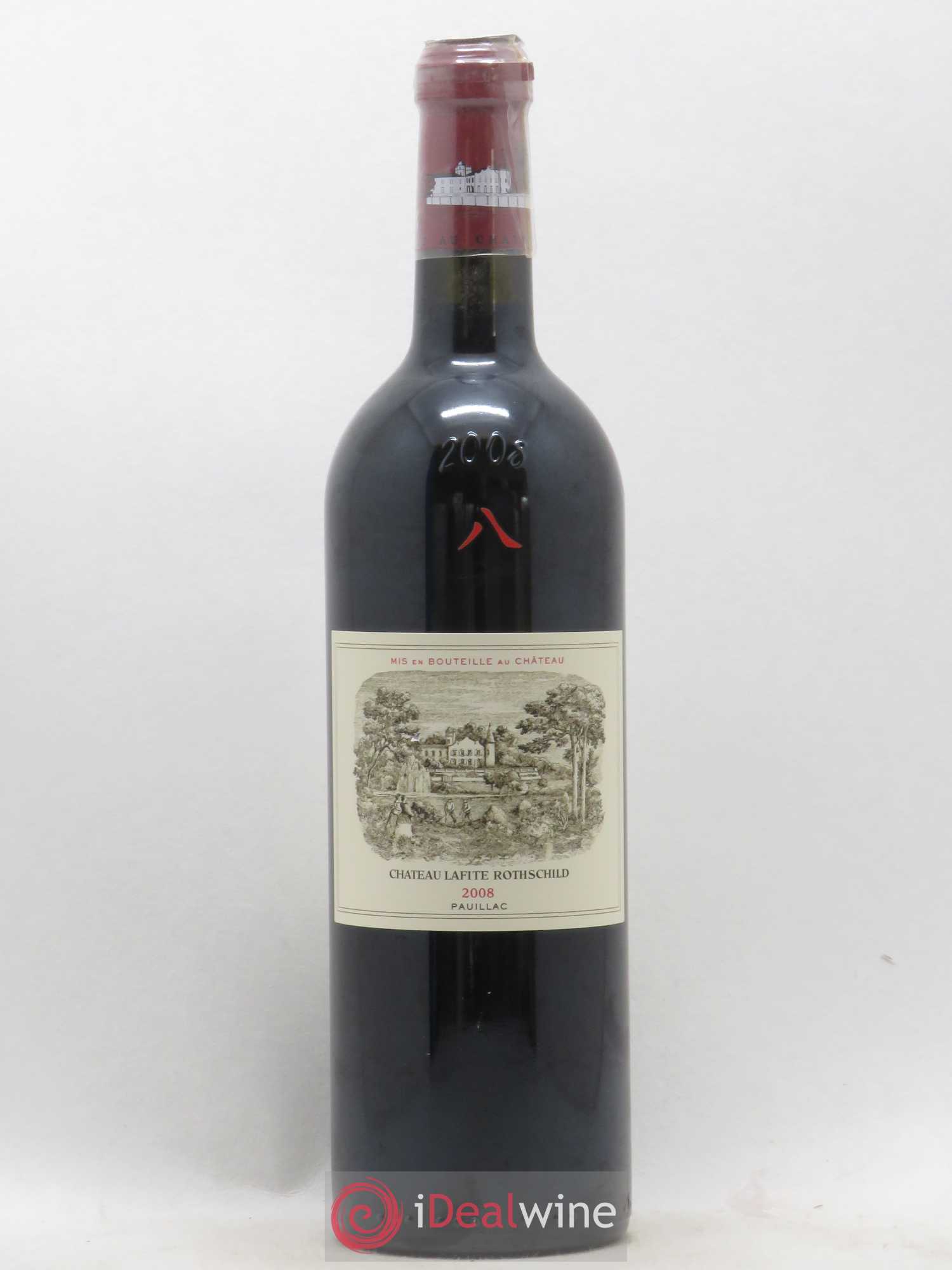 Château Lafite Rothschild 1er Grand Cru Classé 2008 - Lot de 1 bouteille - 0