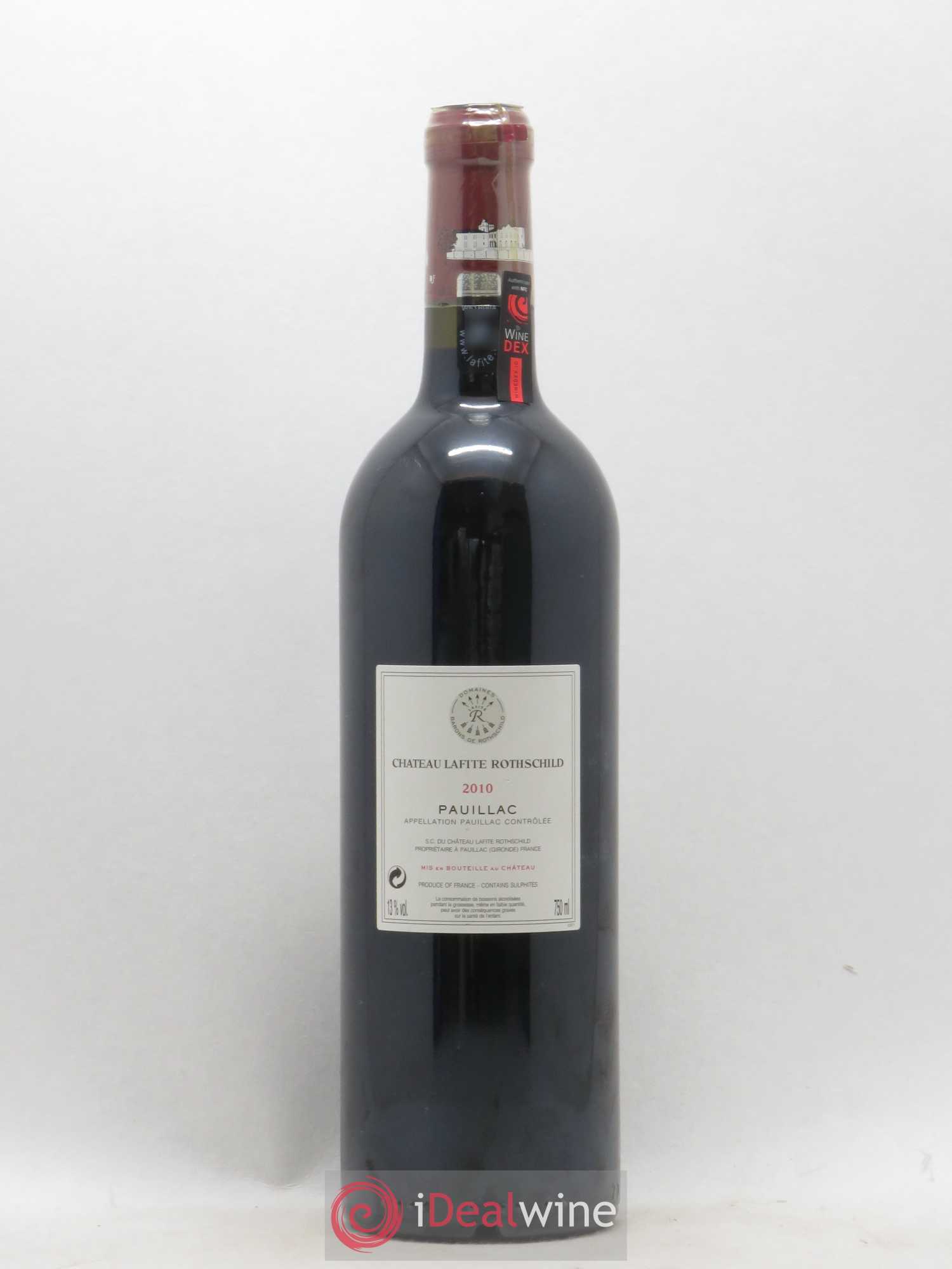Château Lafite Rothschild 1er Grand Cru Classé 2010 - Lot de 1 bouteille - 1