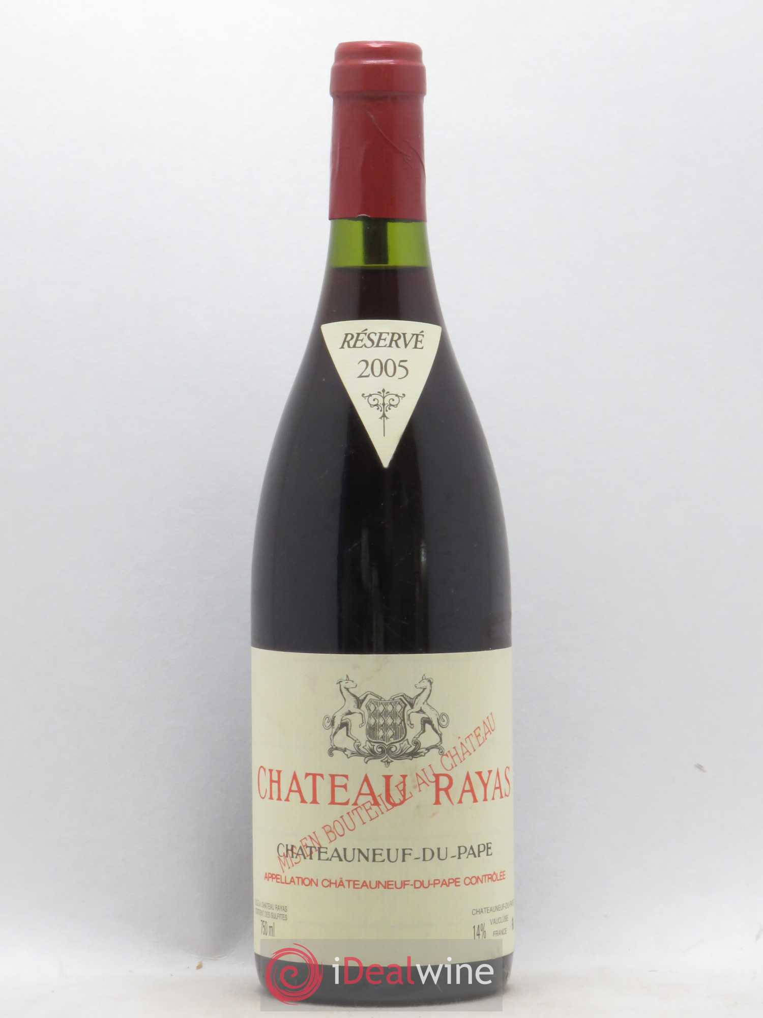 Châteauneuf-du-Pape Château Rayas Emmanuel Reynaud 2005 - Lot de 1 bouteille - 0