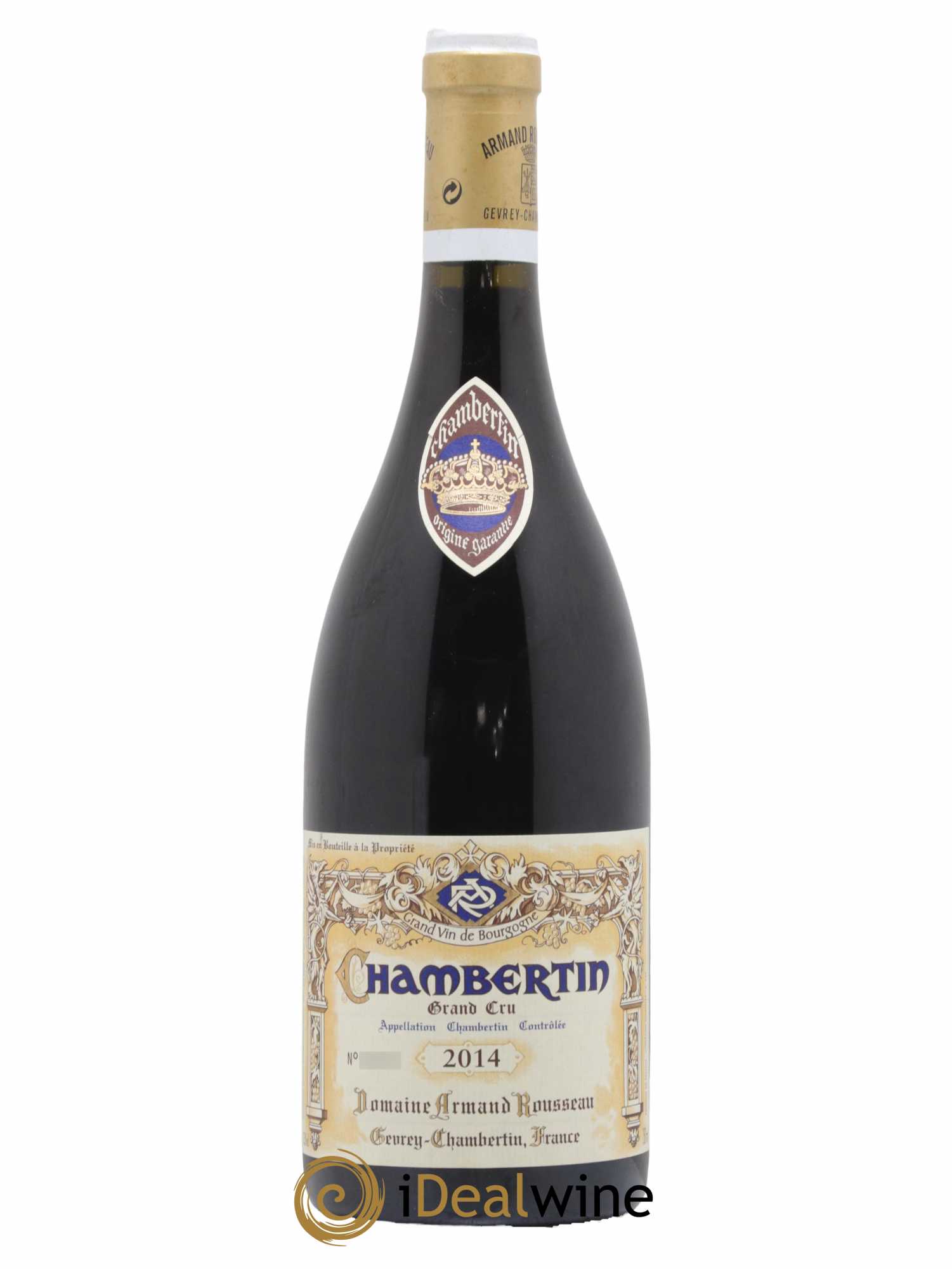 Chambertin Grand Cru Armand Rousseau (Domaine) 2014 - Lot de 1 bouteille - 0