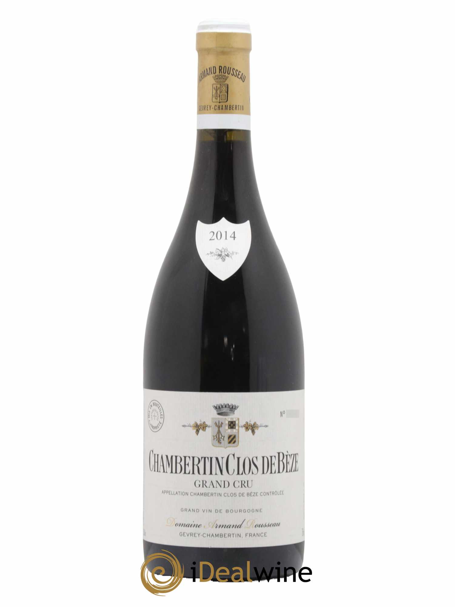 Chambertin Clos de Bèze Grand Cru Armand Rousseau (Domaine) 2014 - Lot de 1 bouteille - 0
