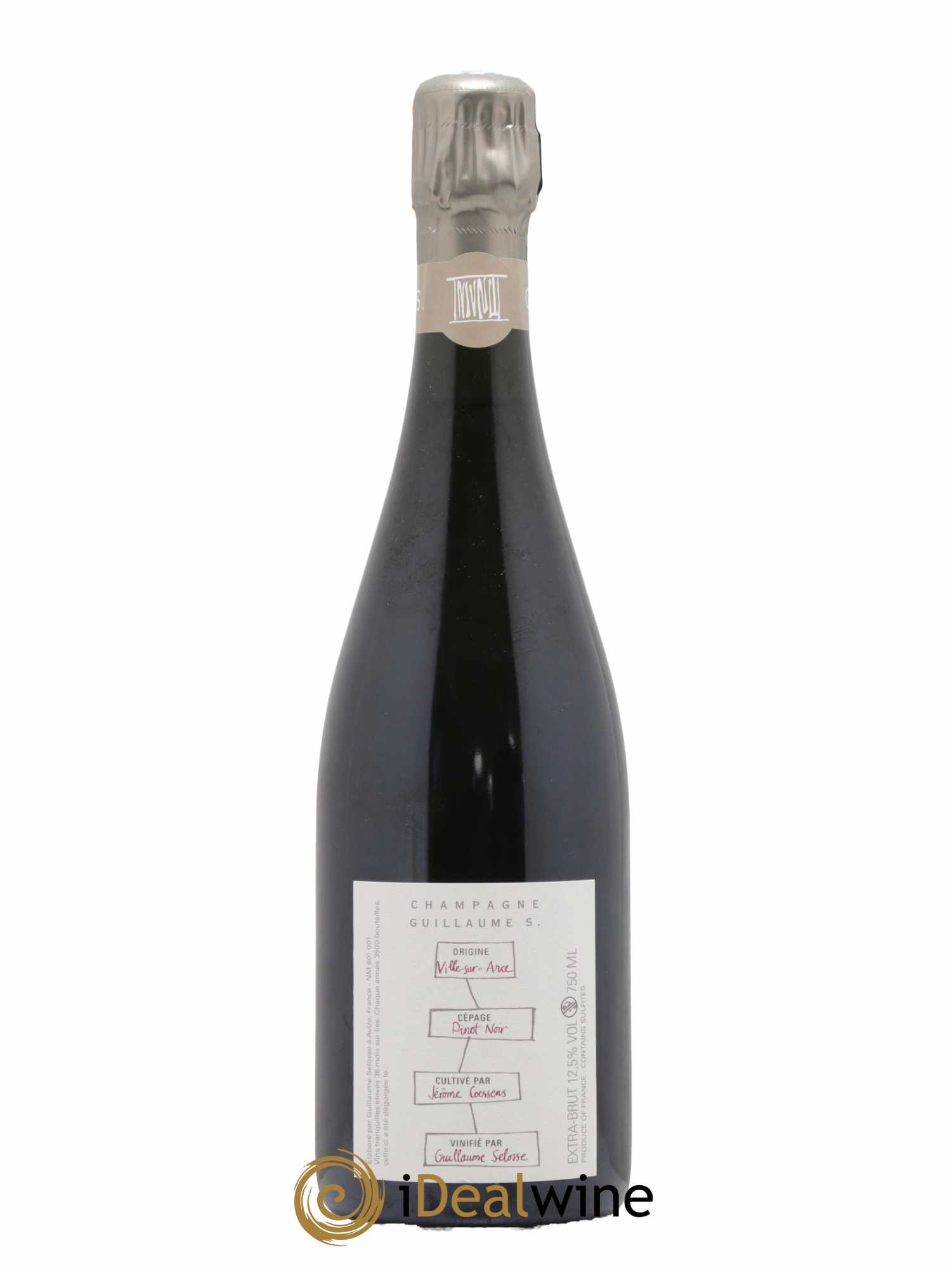 Largillier Extra-Brut Guillaume Selosse - Lot de 1 bouteille - 1
