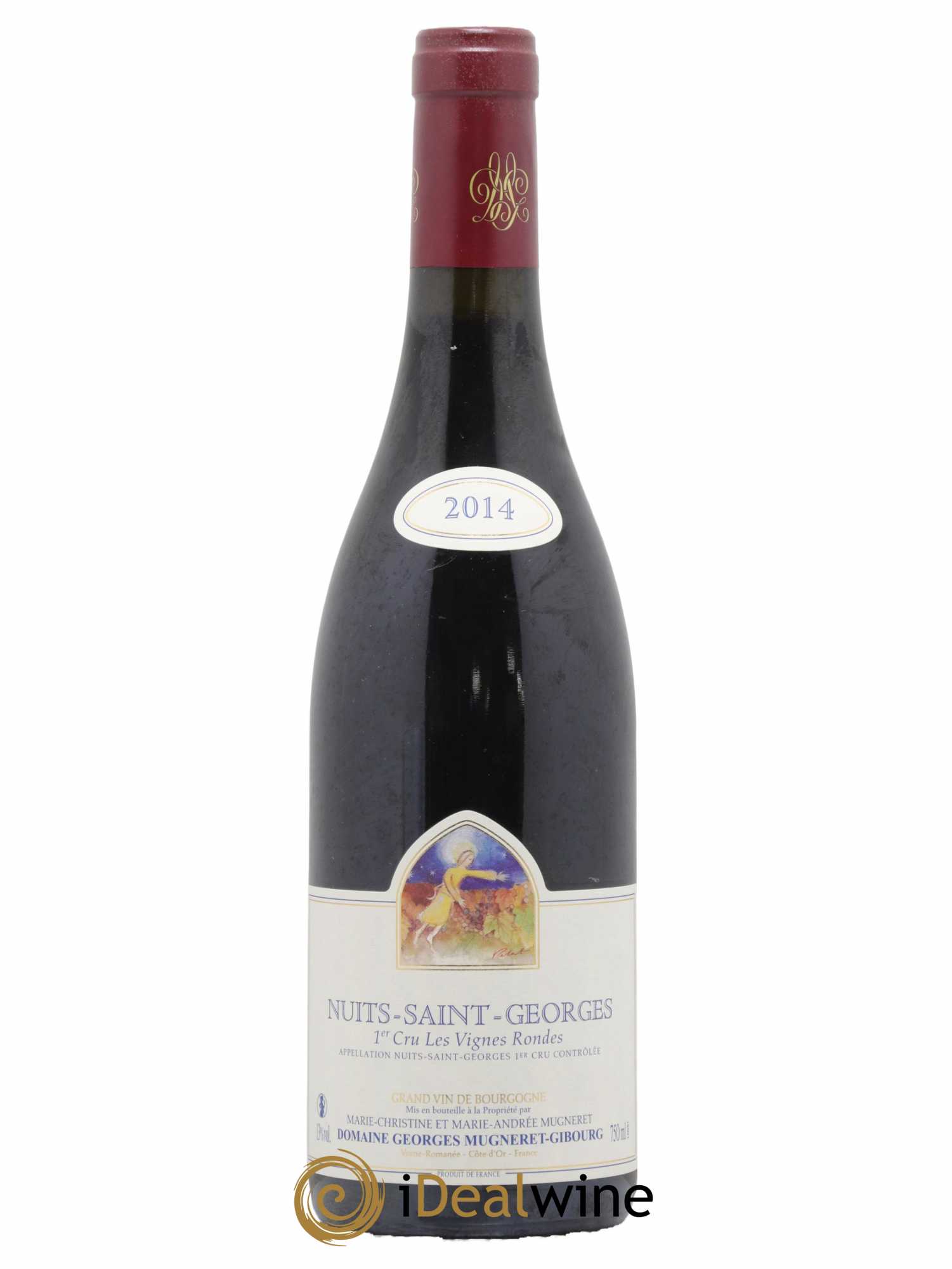 Nuits-Saint-Georges 1er Cru Les Vignes Rondes Mugneret-Gibourg (Domaine) 2014 - Lot de 1 bouteille - 0