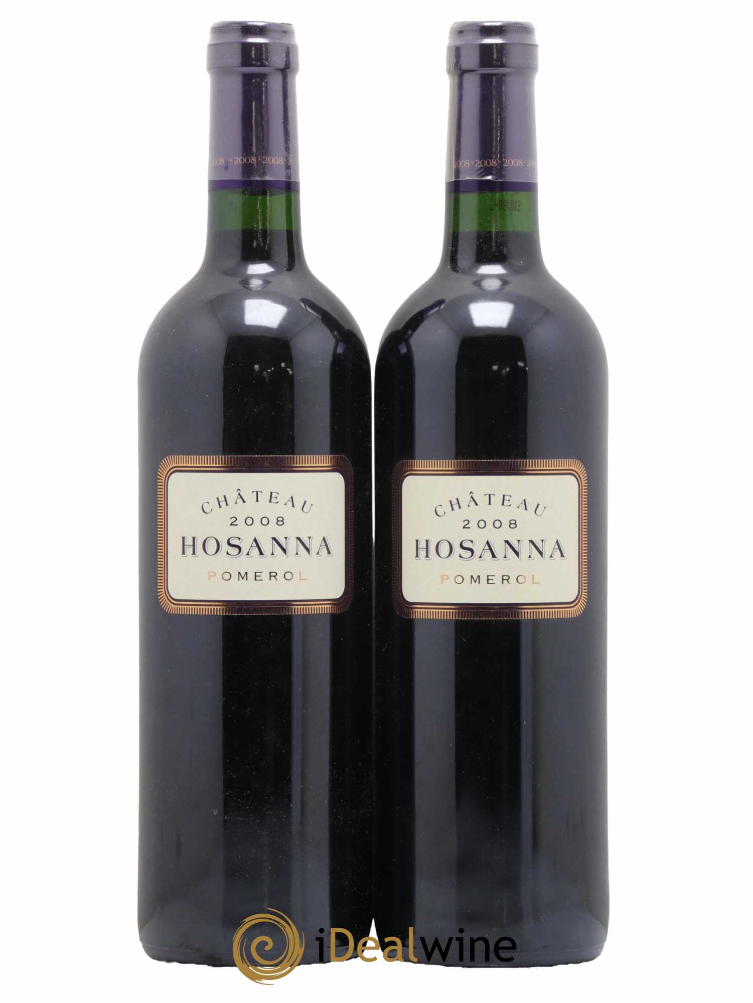 Château Hosanna 2008 - Lot de 2 bouteilles - 0