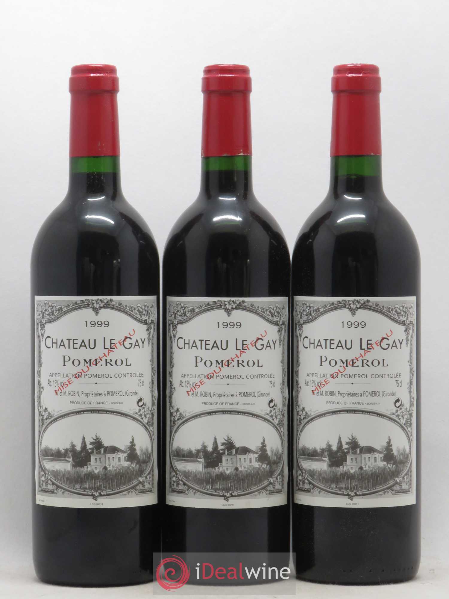 Château Le Gay 1999 - Lot de 12 bouteilles - 1