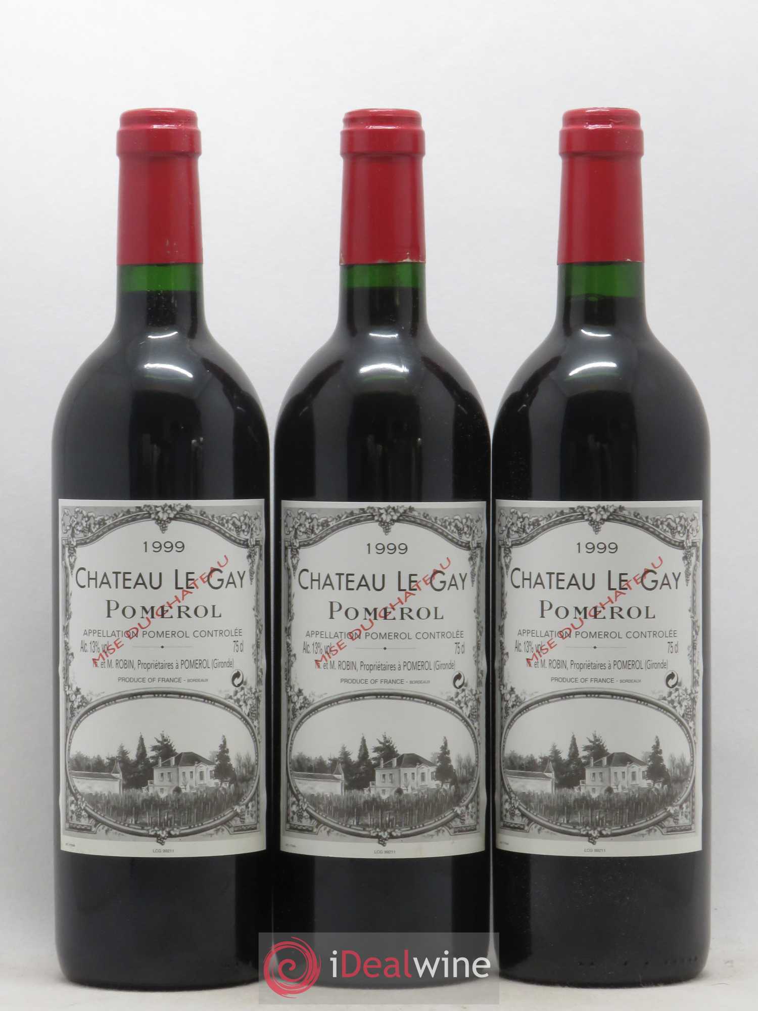 Château Le Gay 1999 - Lot de 12 bouteilles - 2