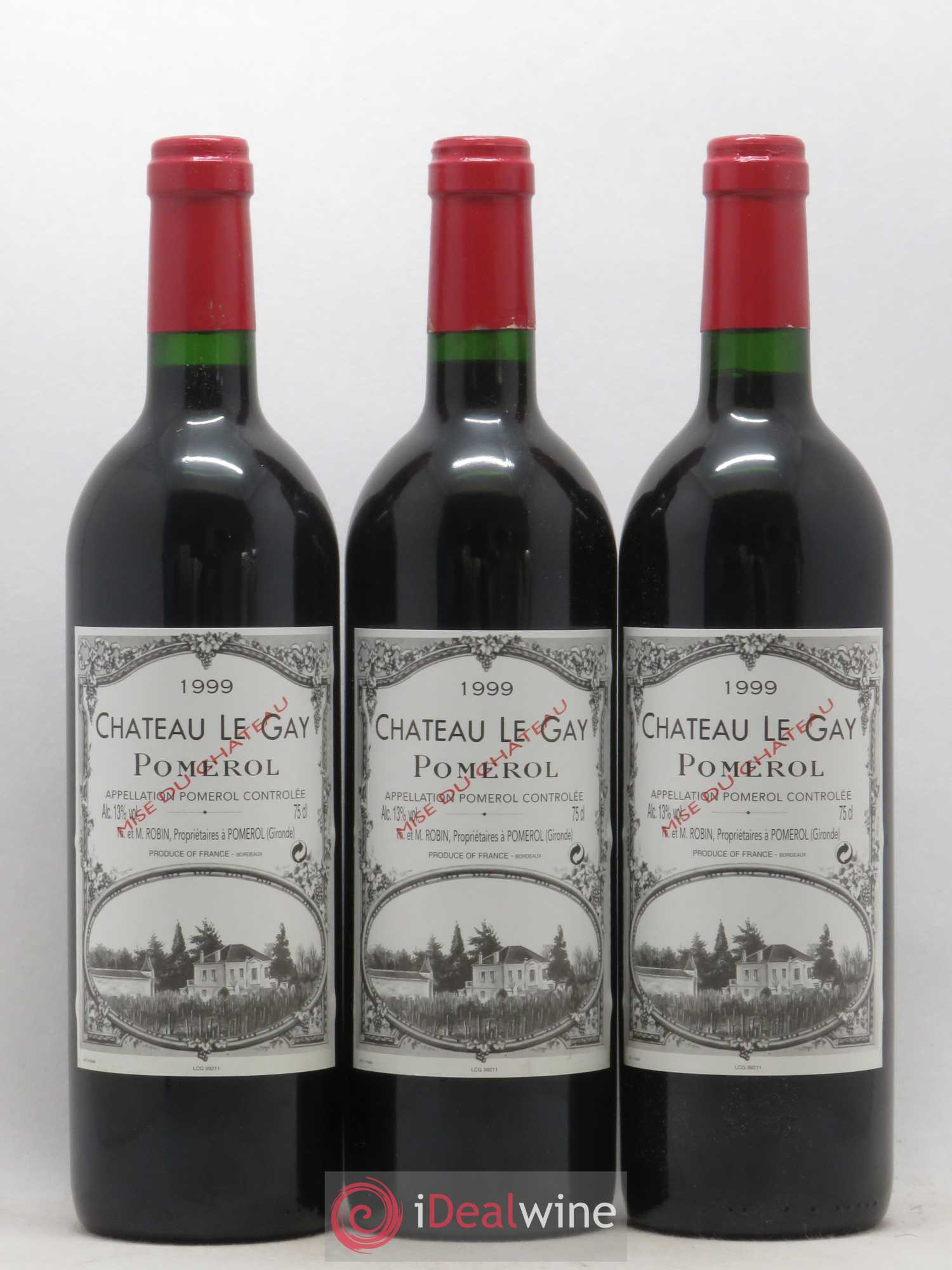 Château Le Gay 1999 - Lot de 12 bouteilles - 4