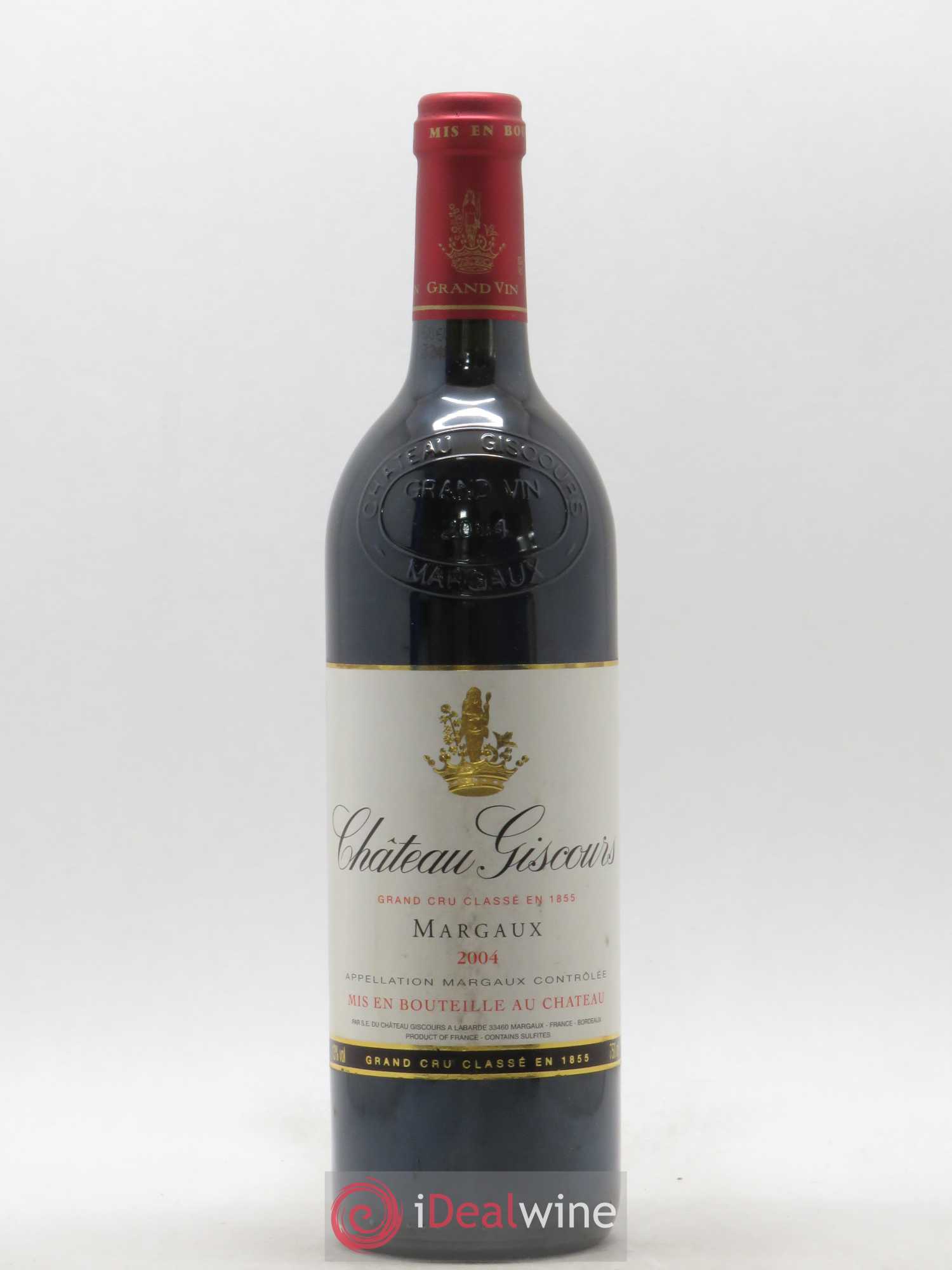 Château Giscours 3ème Grand Cru Classé 2004 - Lot de 1 bouteille - 0