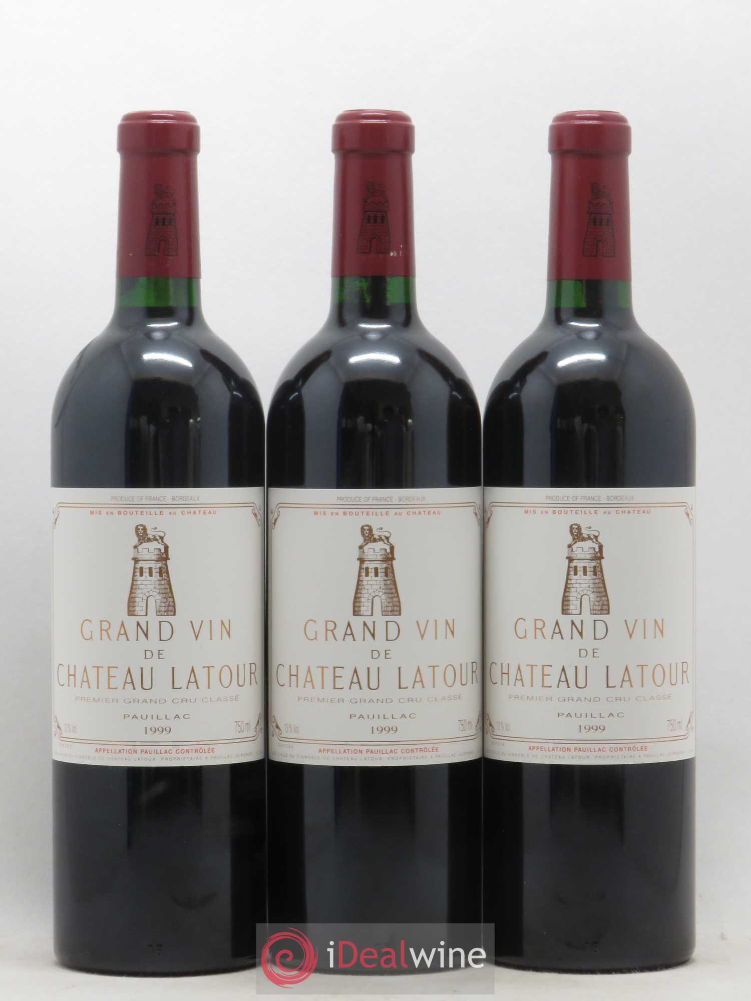 Château Latour 1er Grand Cru Classé 1999 - Lot de 12 bouteilles - 1
