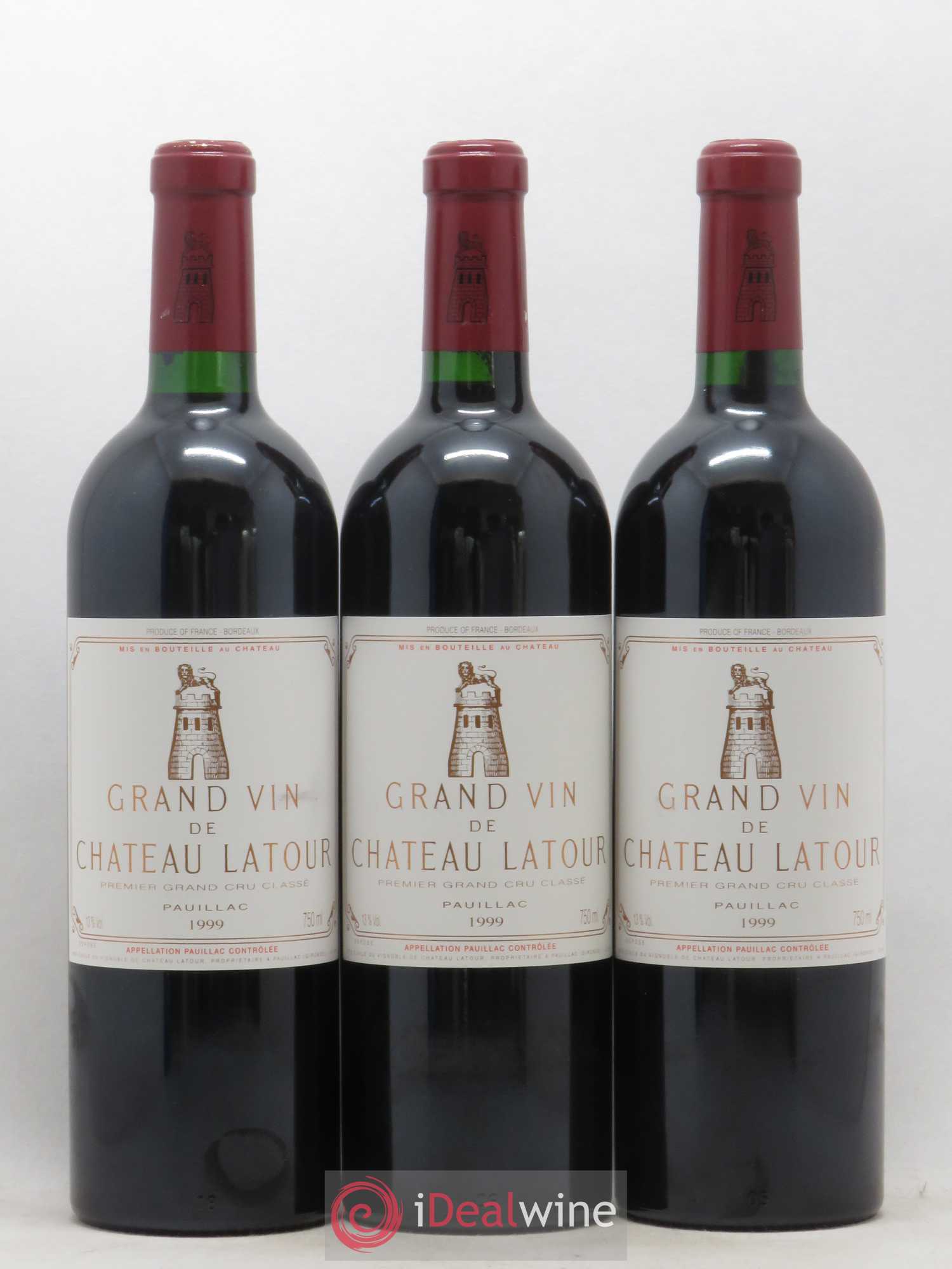 Château Latour 1er Grand Cru Classé 1999 - Lot de 12 bouteilles - 5