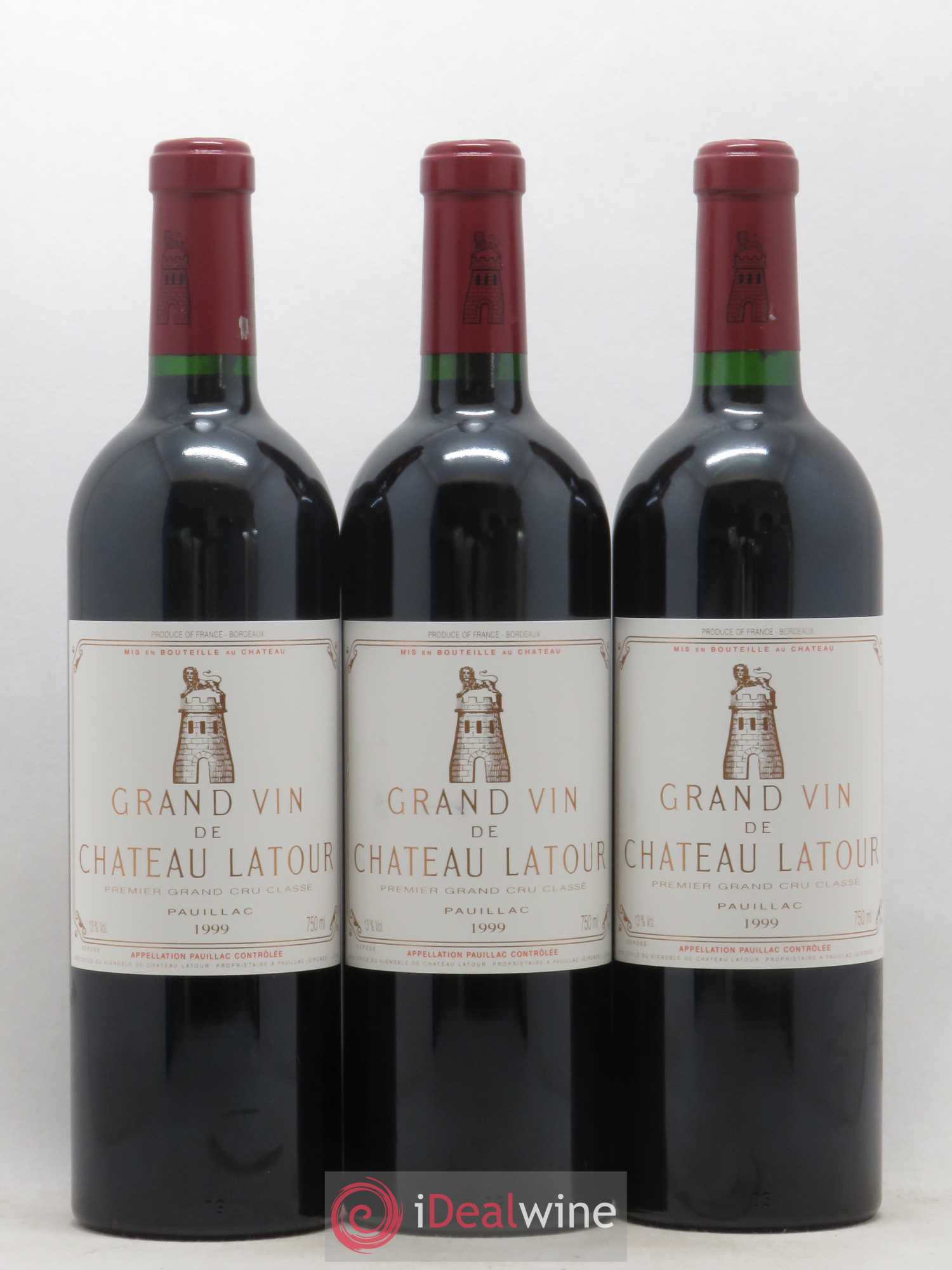 Château Latour 1er Grand Cru Classé 1999 - Lot de 12 bouteilles - 7