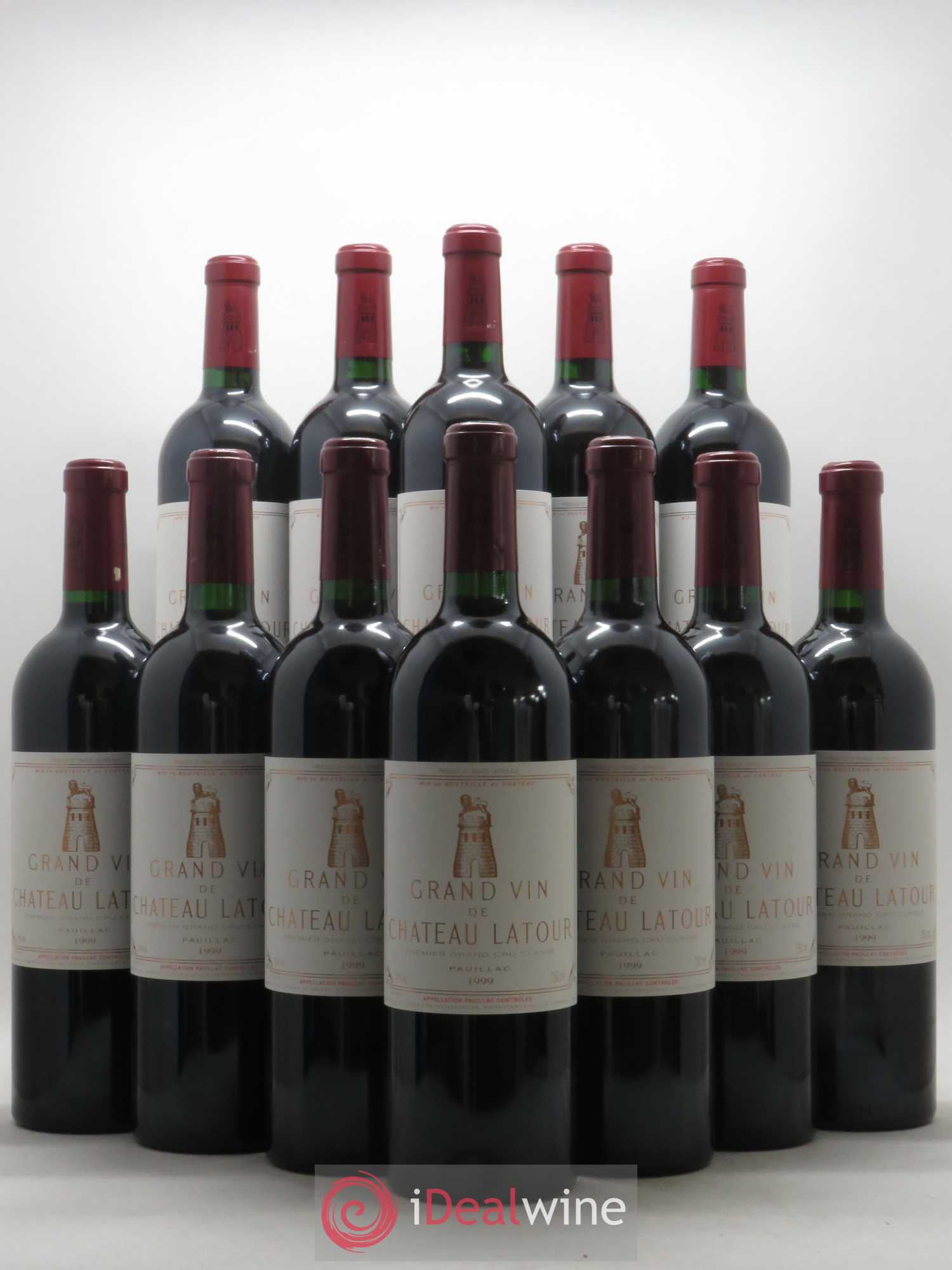 Château Latour 1er Grand Cru Classé 1999 - Lot de 12 bouteilles - 0