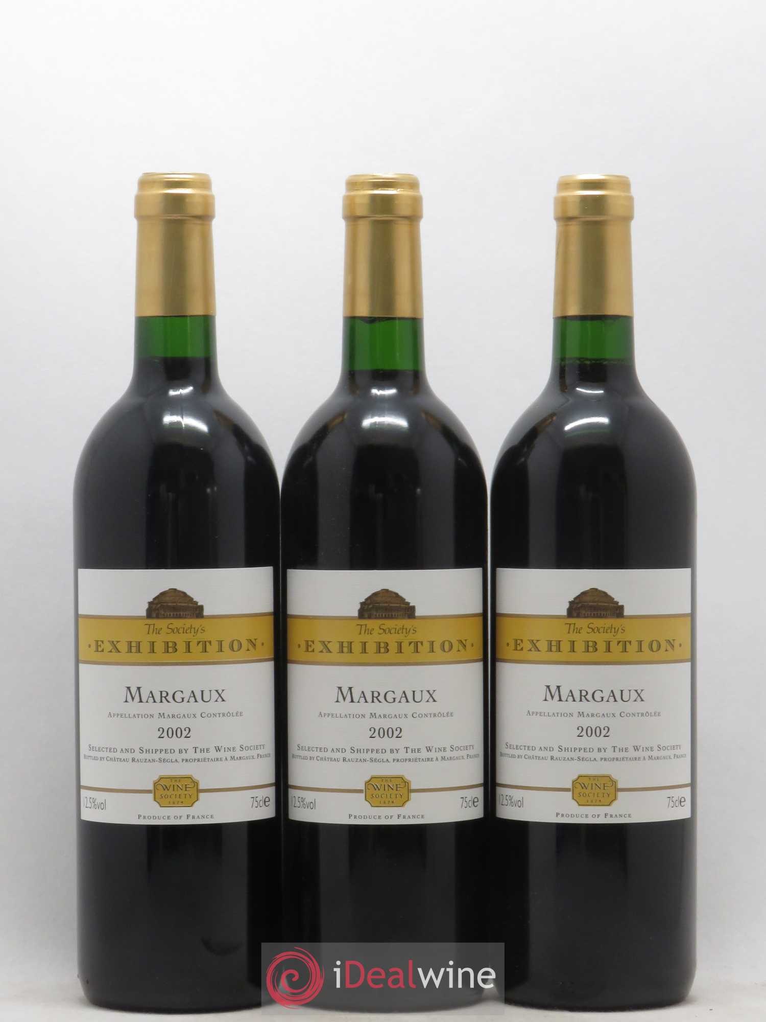 Bordeaux Margaux Exhibition par Rauzan Segla 2002 - Lot de 12 bouteilles - 2