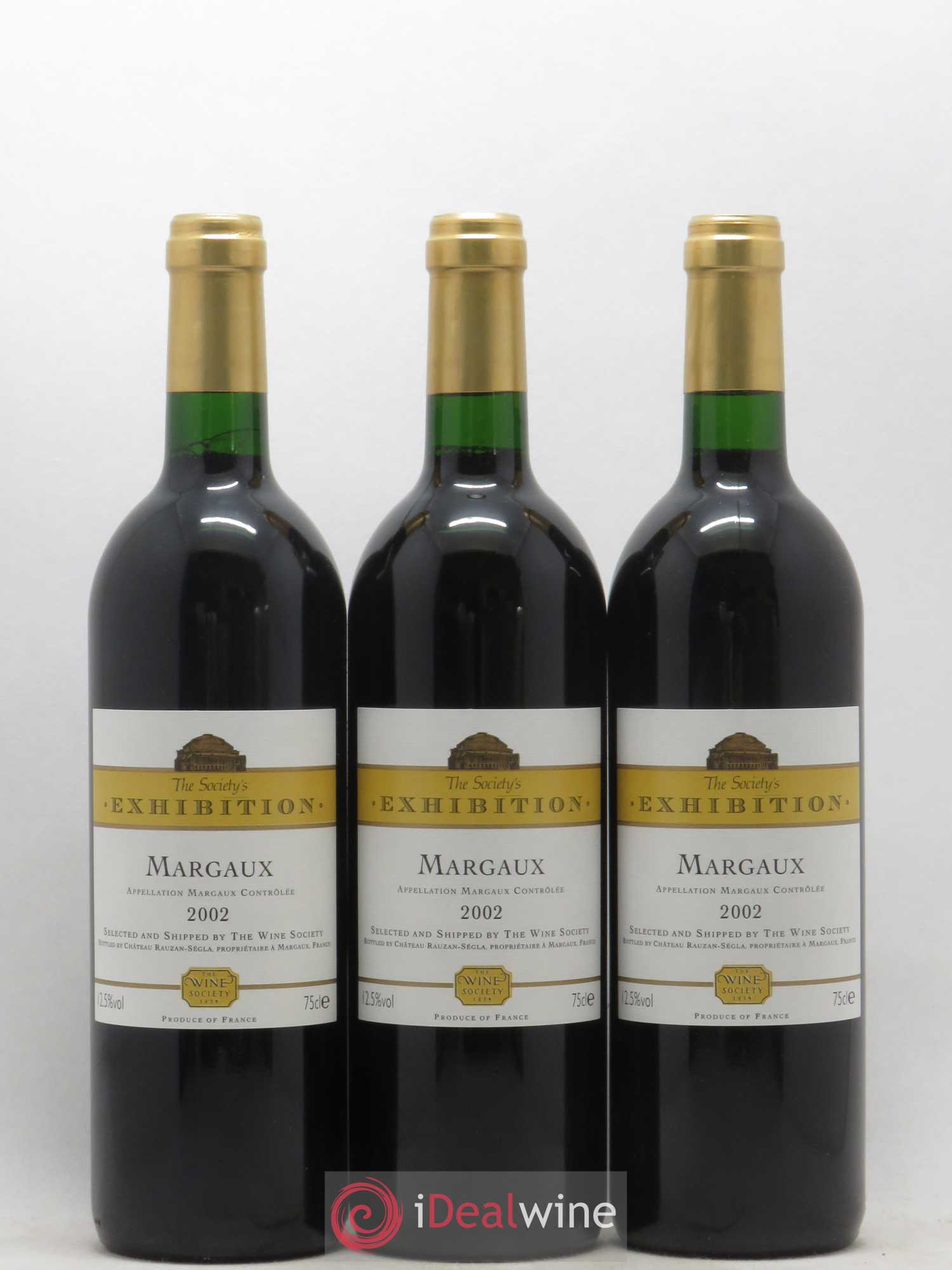 Bordeaux Margaux Exhibition par Rauzan Segla 2002 - Lot de 12 bouteilles - 3