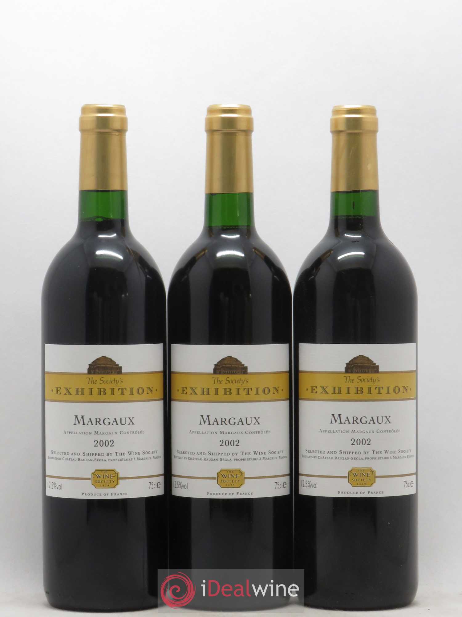 Bordeaux Margaux Exhibition par Rauzan Segla 2002 - Lot de 12 bouteilles - 4
