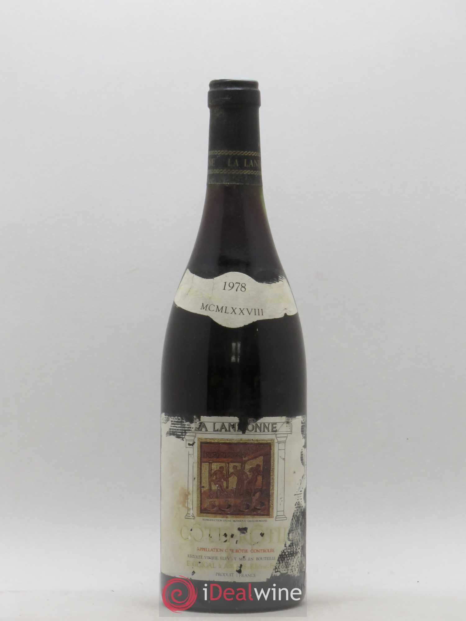 Côte-Rôtie La Landonne Guigal 1978 - Lot de 1 bouteille - 0