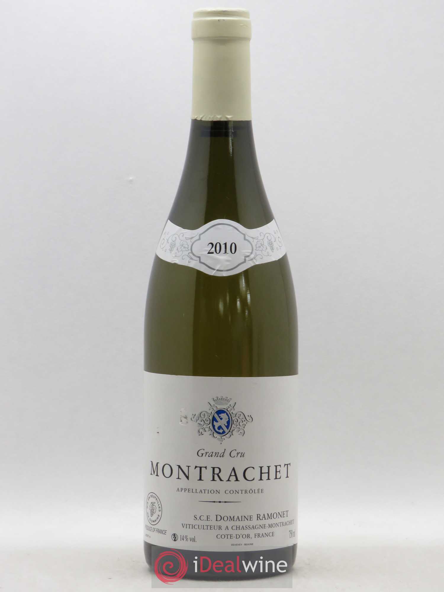 Montrachet Grand Cru Ramonet (Domaine) 2010 - Lot de 1 bouteille - 0