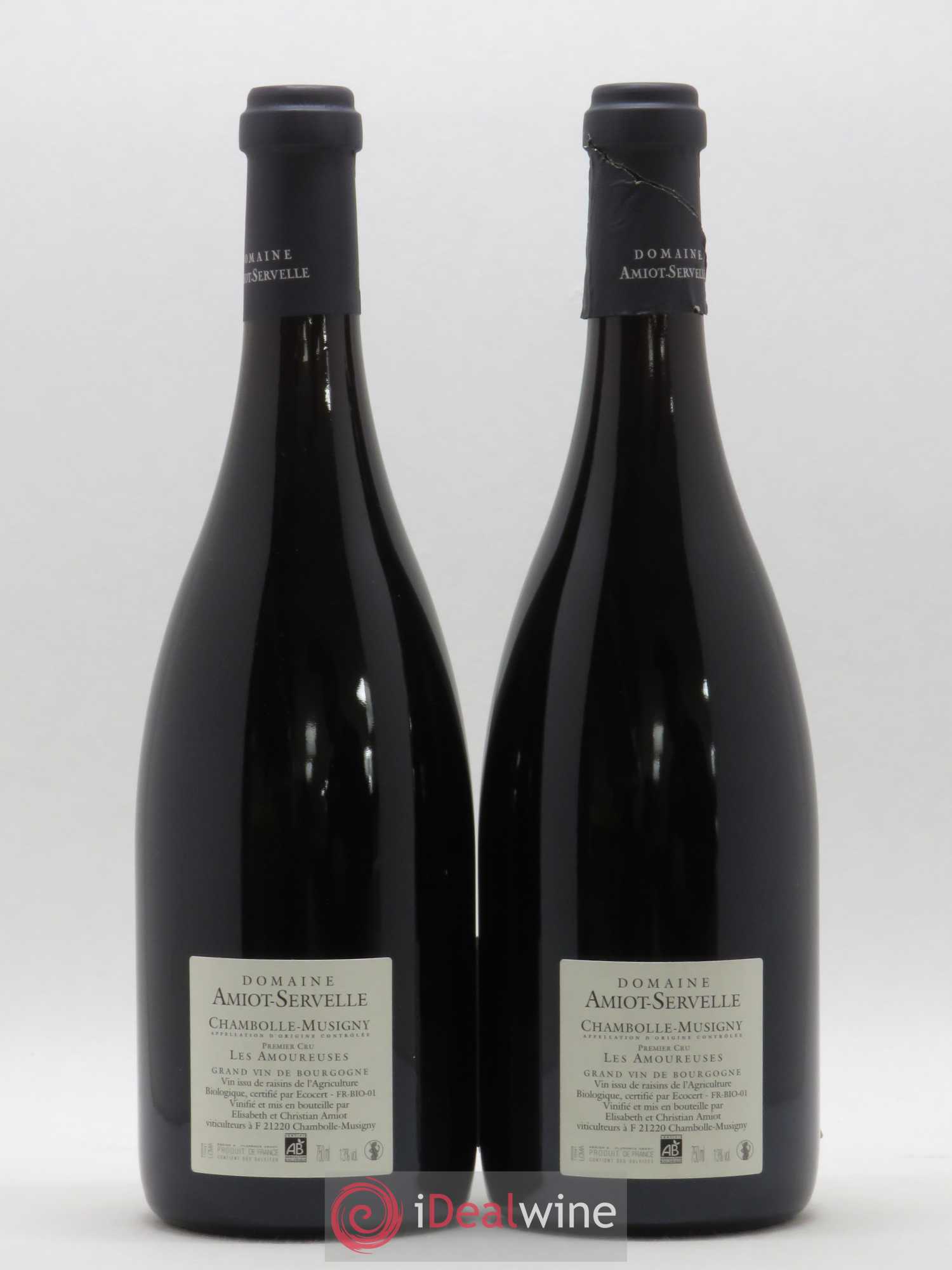 Chambolle-Musigny 1er Cru Les Amoureuses Amiot-Servelle 2009 - Lot de 2 bouteilles - 1