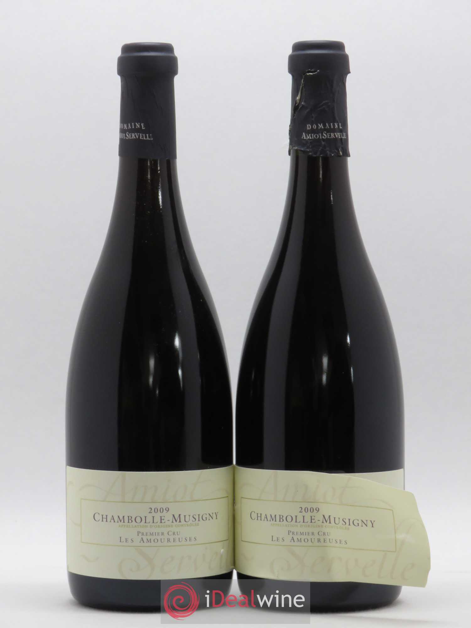 Chambolle-Musigny 1er Cru Les Amoureuses Amiot-Servelle 2009 - Lot de 2 bouteilles - 0