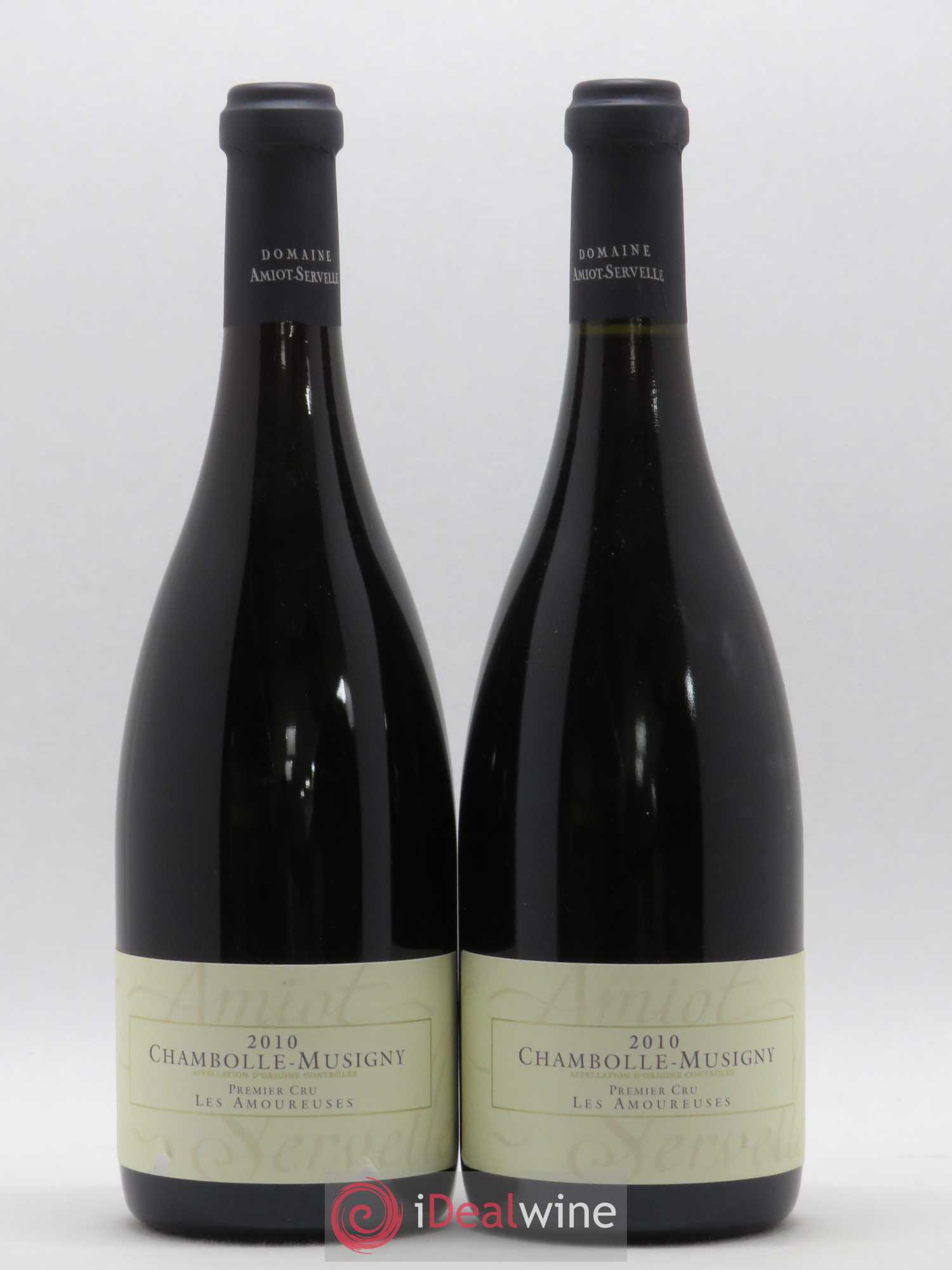 Chambolle-Musigny 1er Cru Les Amoureuses Amiot-Servelle 2010 - Lot de 2 bouteilles - 0