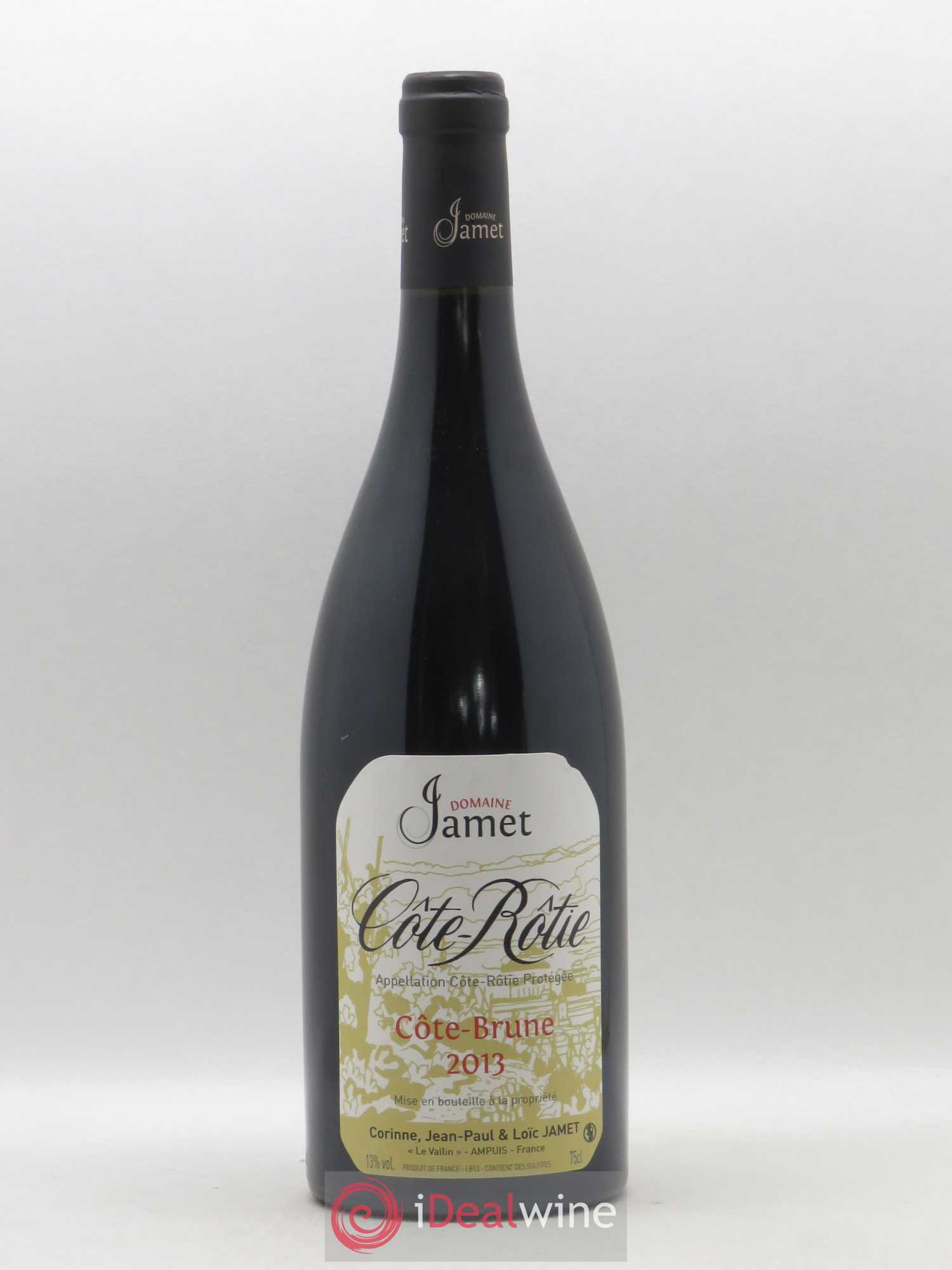 Côte-Rôtie Côte Brune Jamet (Domaine) 2013 - Lot de 1 bouteille - 0