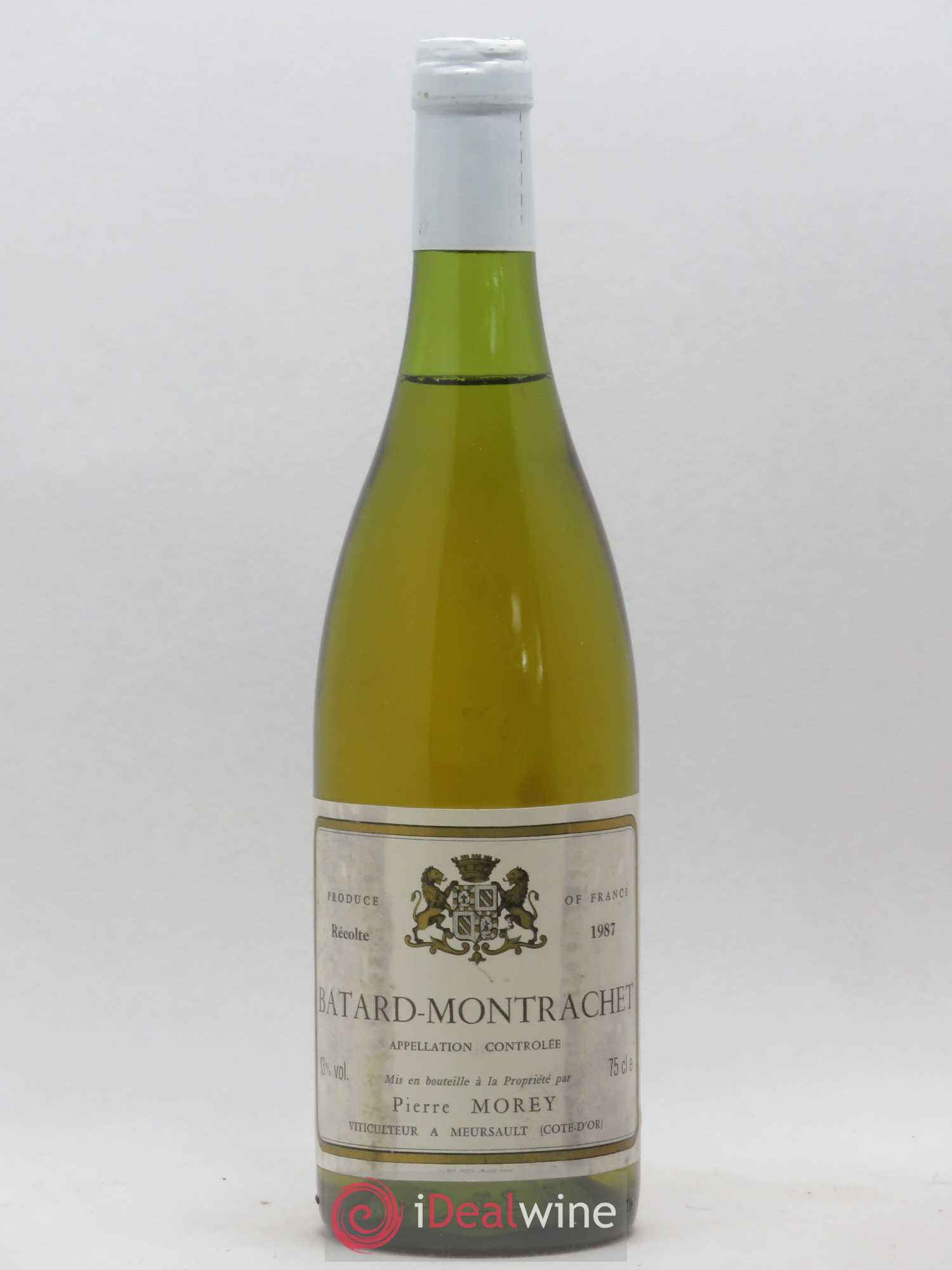 Bâtard-Montrachet Grand Cru Pierre Morey (Domaine) 1987 - Lot de 1 bouteille - 0