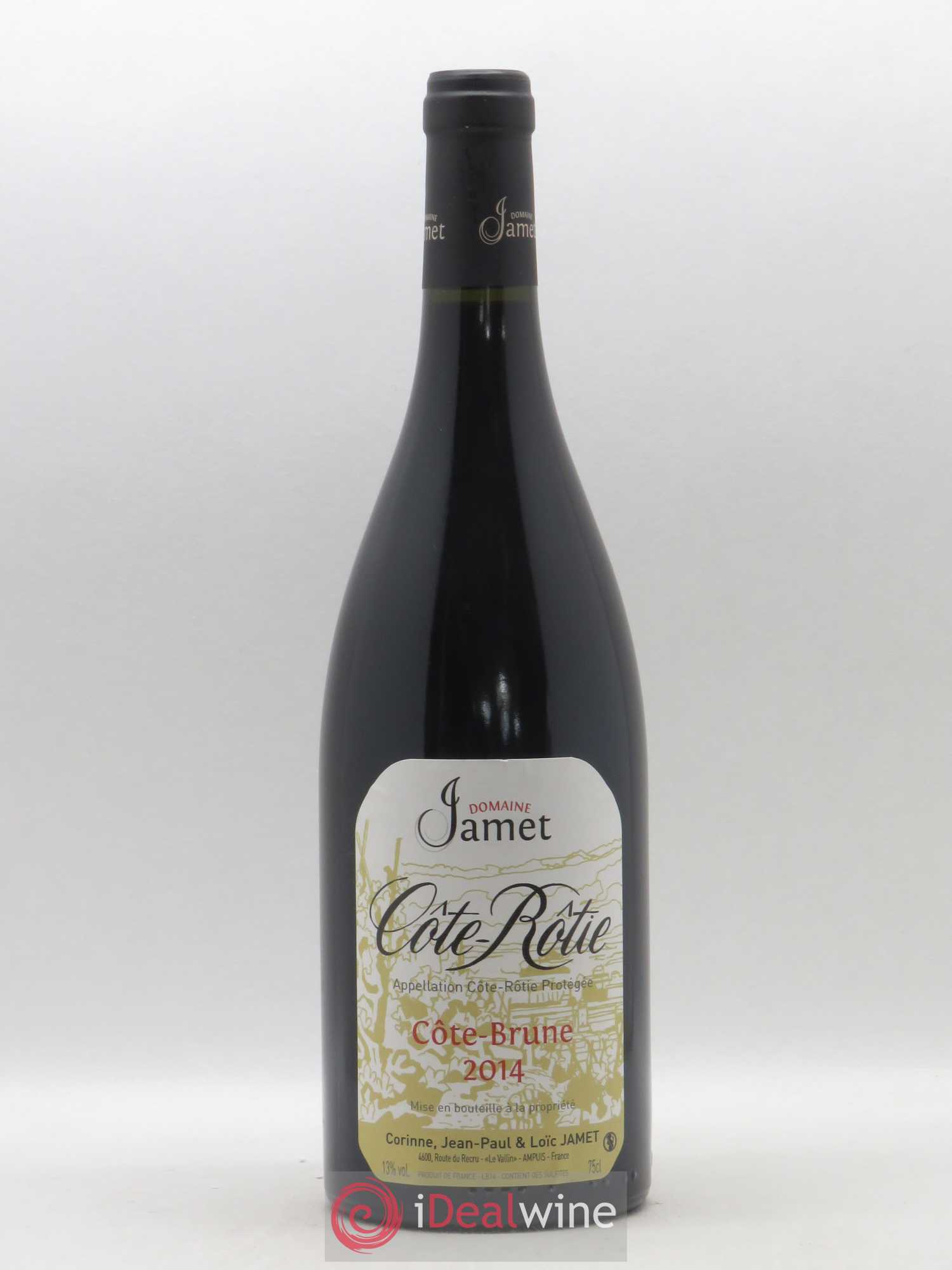 Côte-Rôtie Côte Brune Jamet (Domaine) 2014 - Lot de 1 bouteille - 0