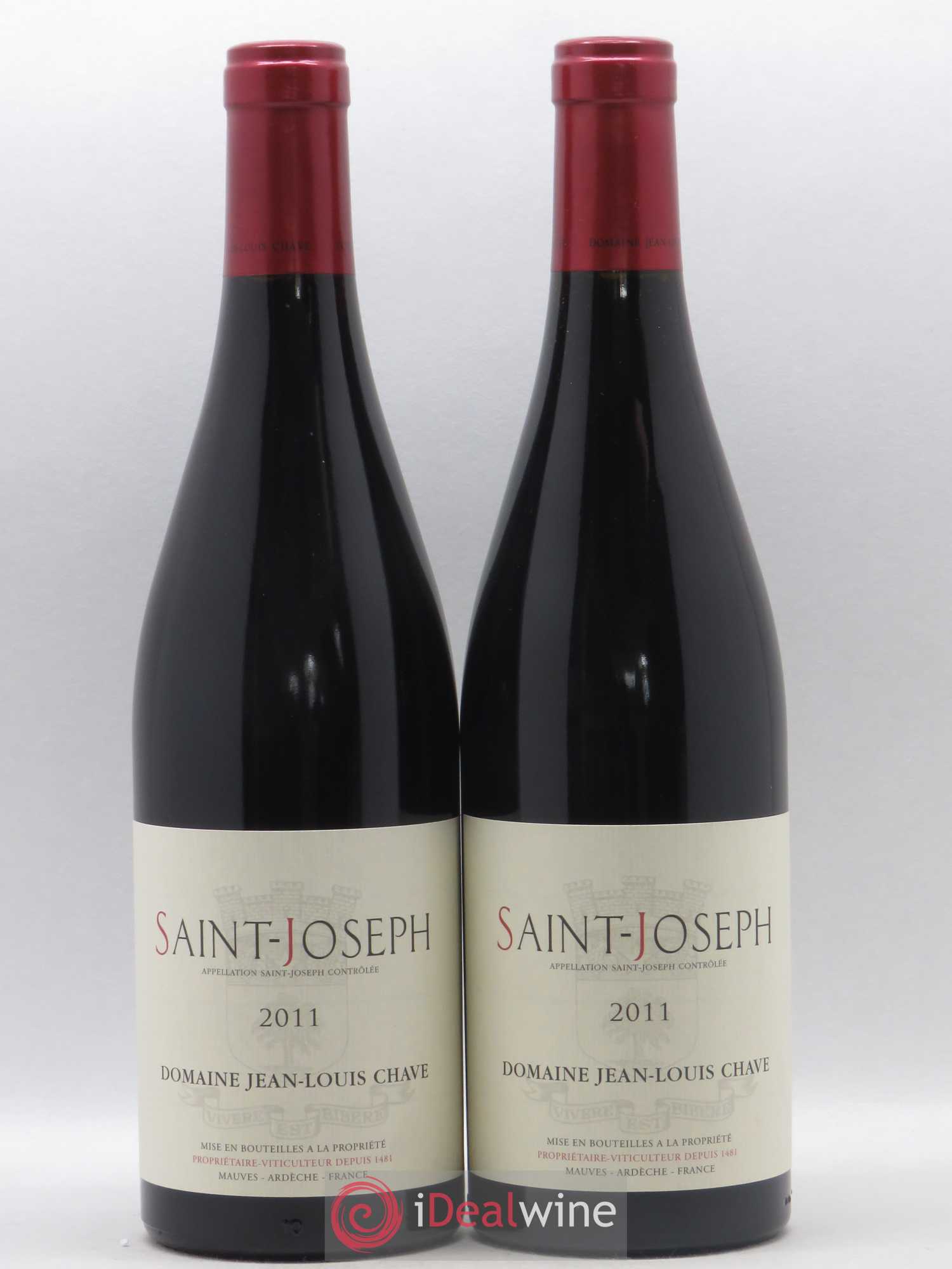 Saint-Joseph Jean-Louis Chave 2011 - Lot de 2 bouteilles - 0