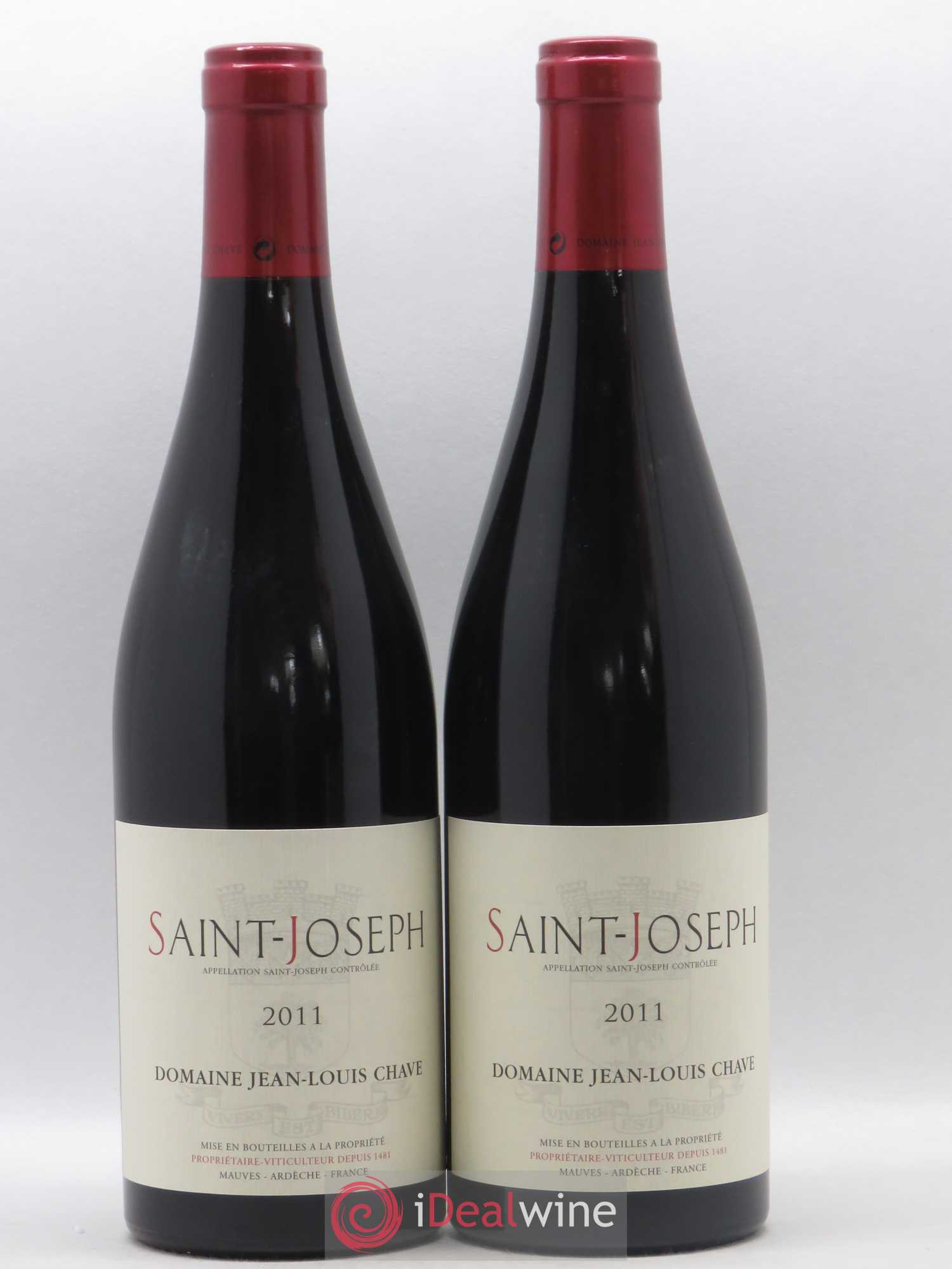Saint-Joseph Jean-Louis Chave 2011 - Lot de 2 bouteilles - 0