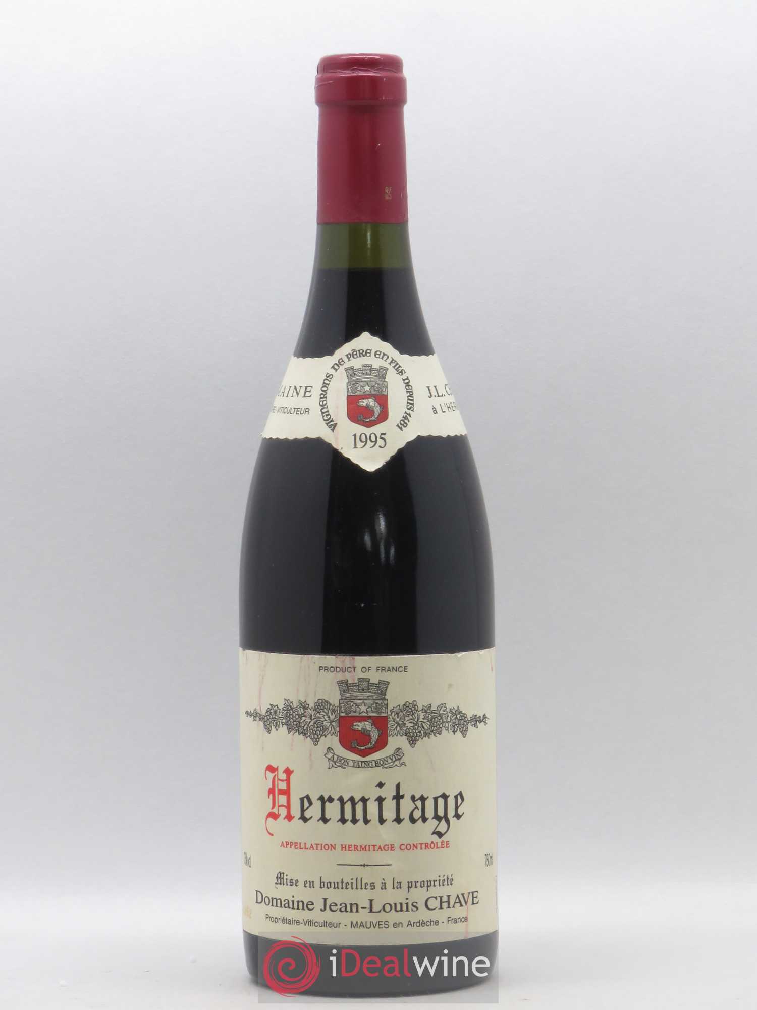 Hermitage Jean-Louis Chave 1995 - Lot de 1 bouteille - 0