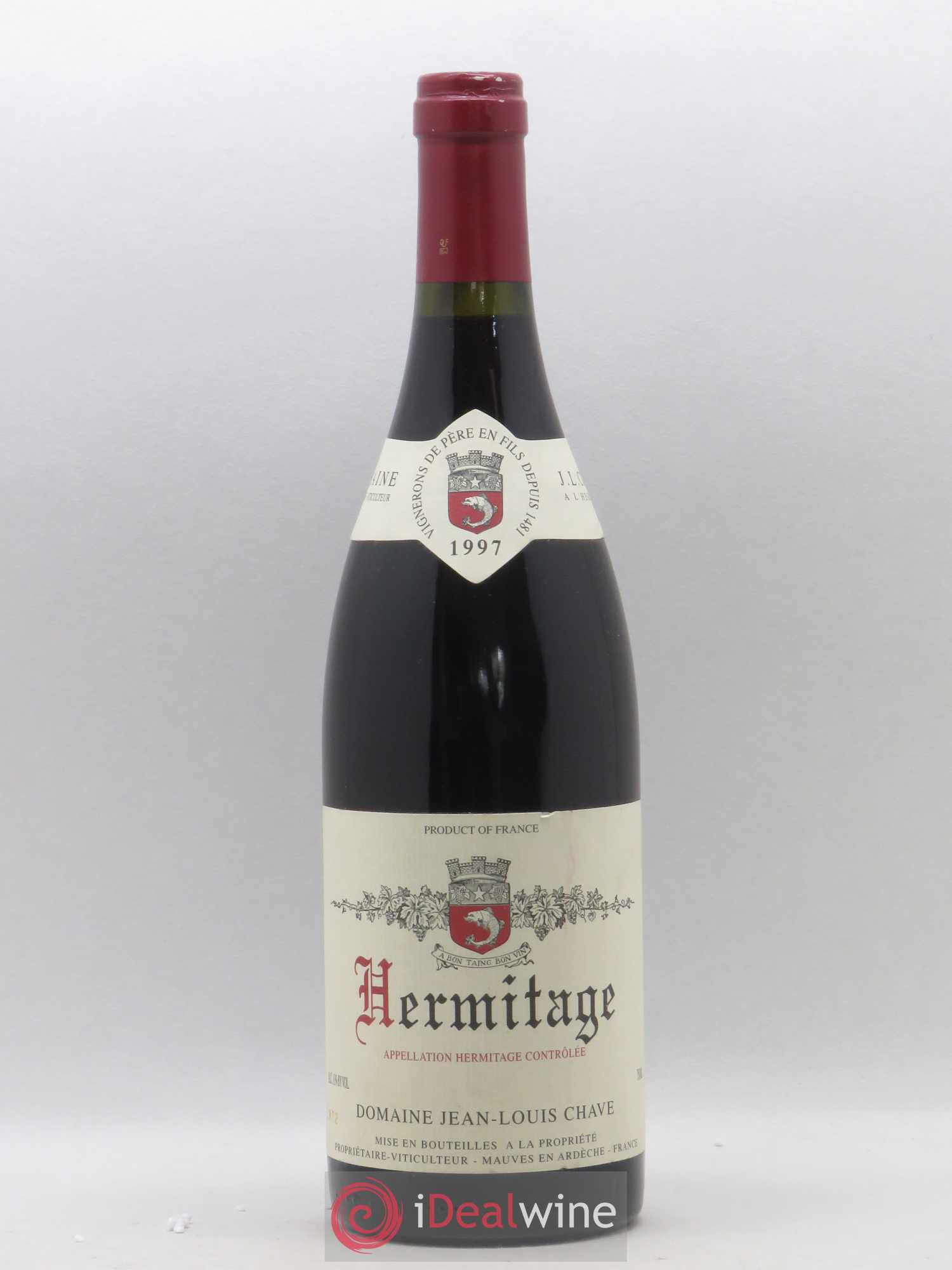 Hermitage Jean-Louis Chave 1997 - Lot de 1 bouteille - 0