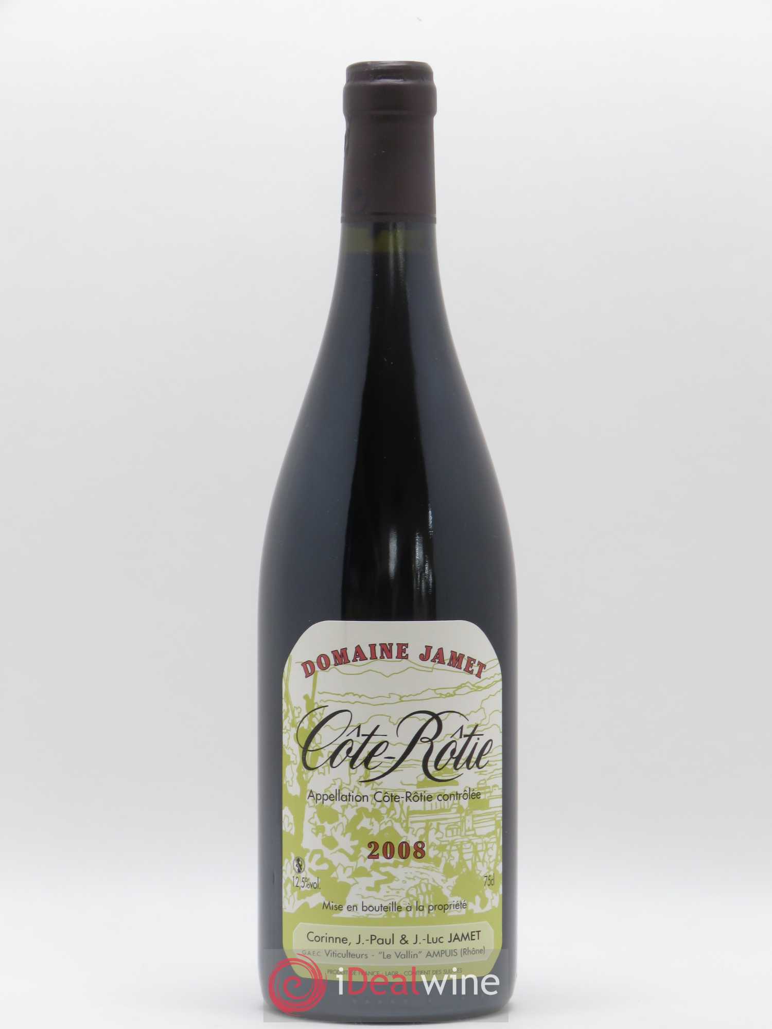 Côte-Rôtie Jamet (Domaine) 2008 - Lot de 1 bouteille - 0