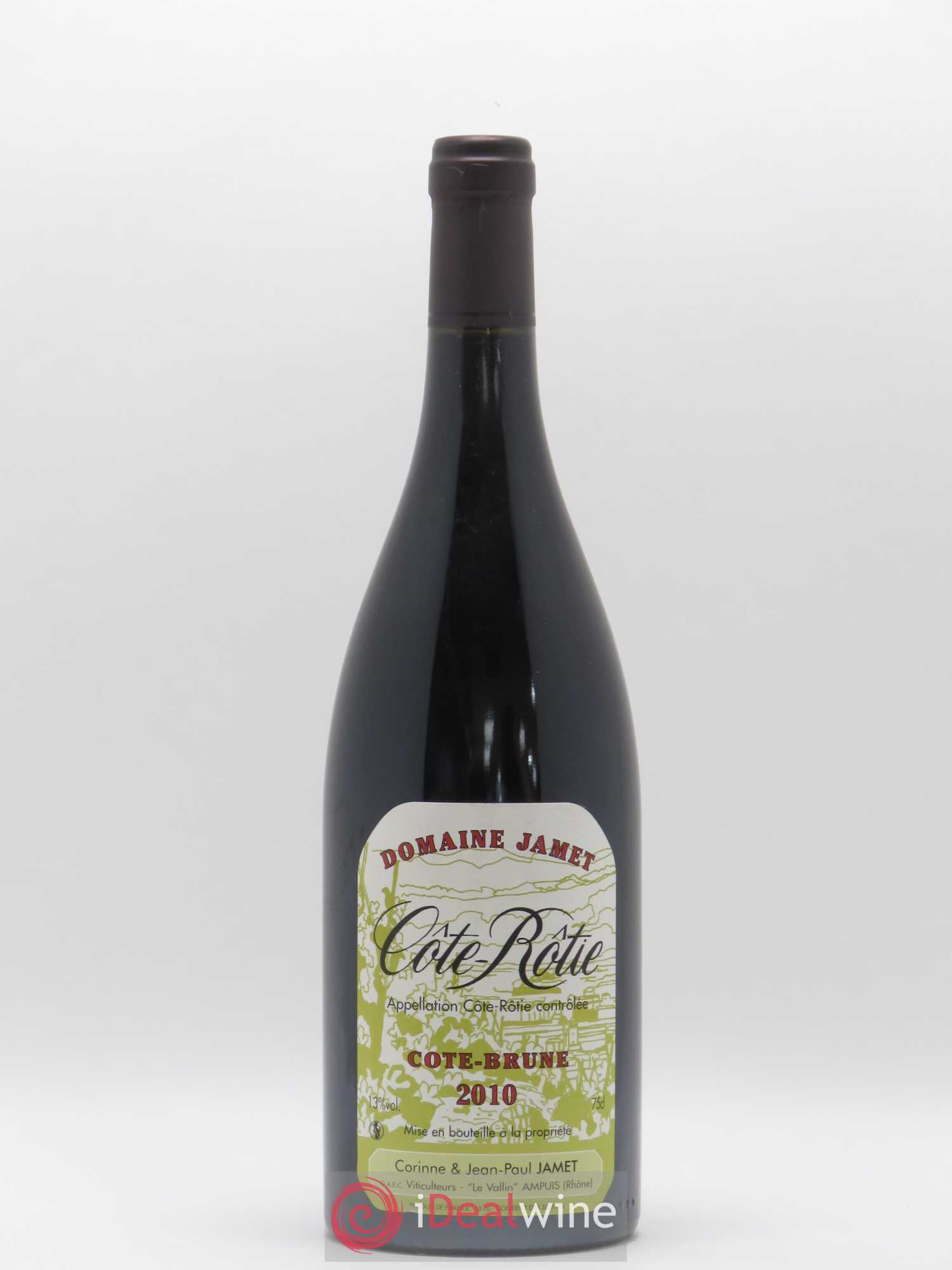 Côte-Rôtie Côte Brune Jamet (Domaine) 2010 - Lot de 1 bouteille - 0