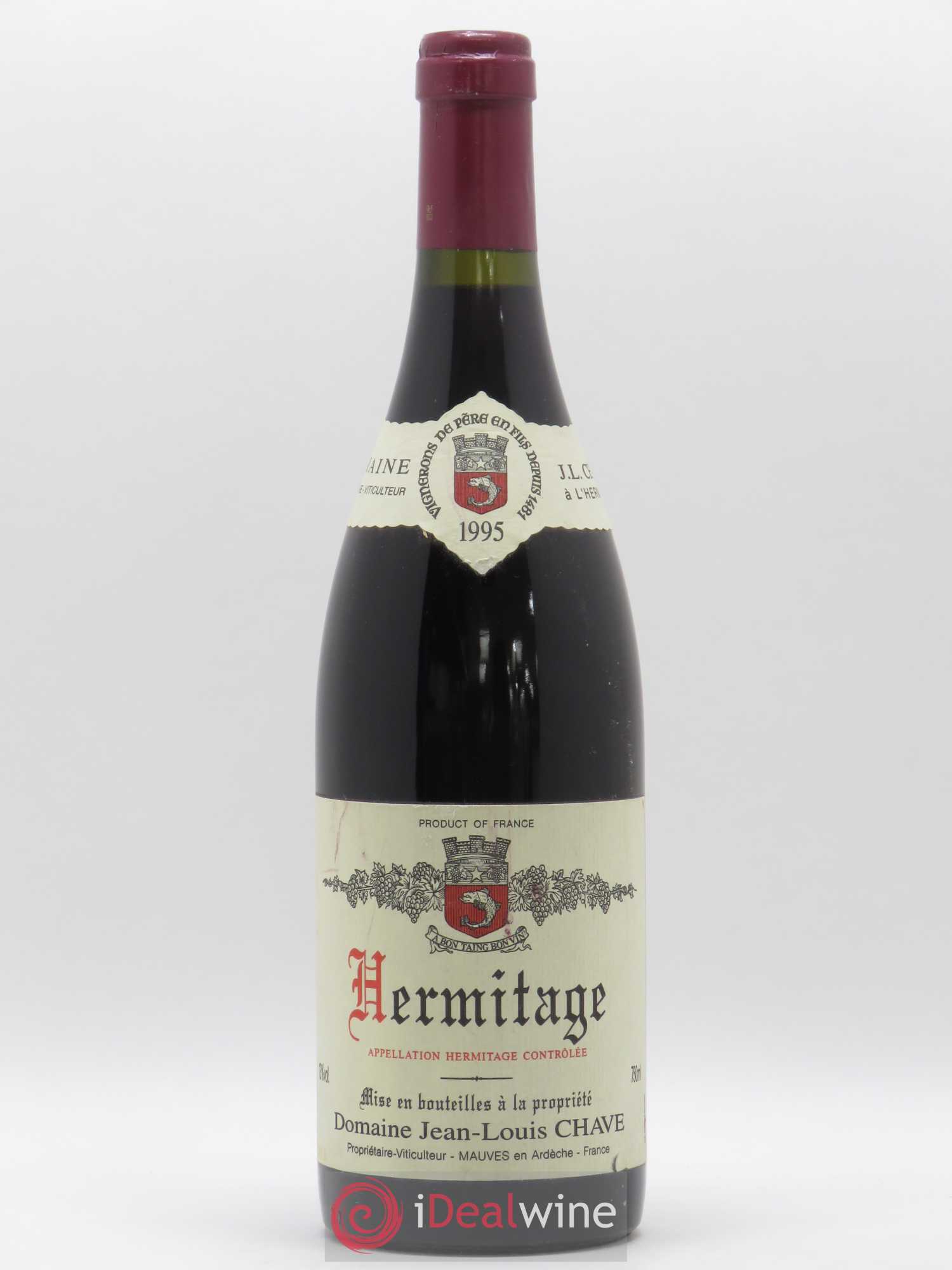 Hermitage Jean-Louis Chave 1995 - Lot de 1 bouteille - 0