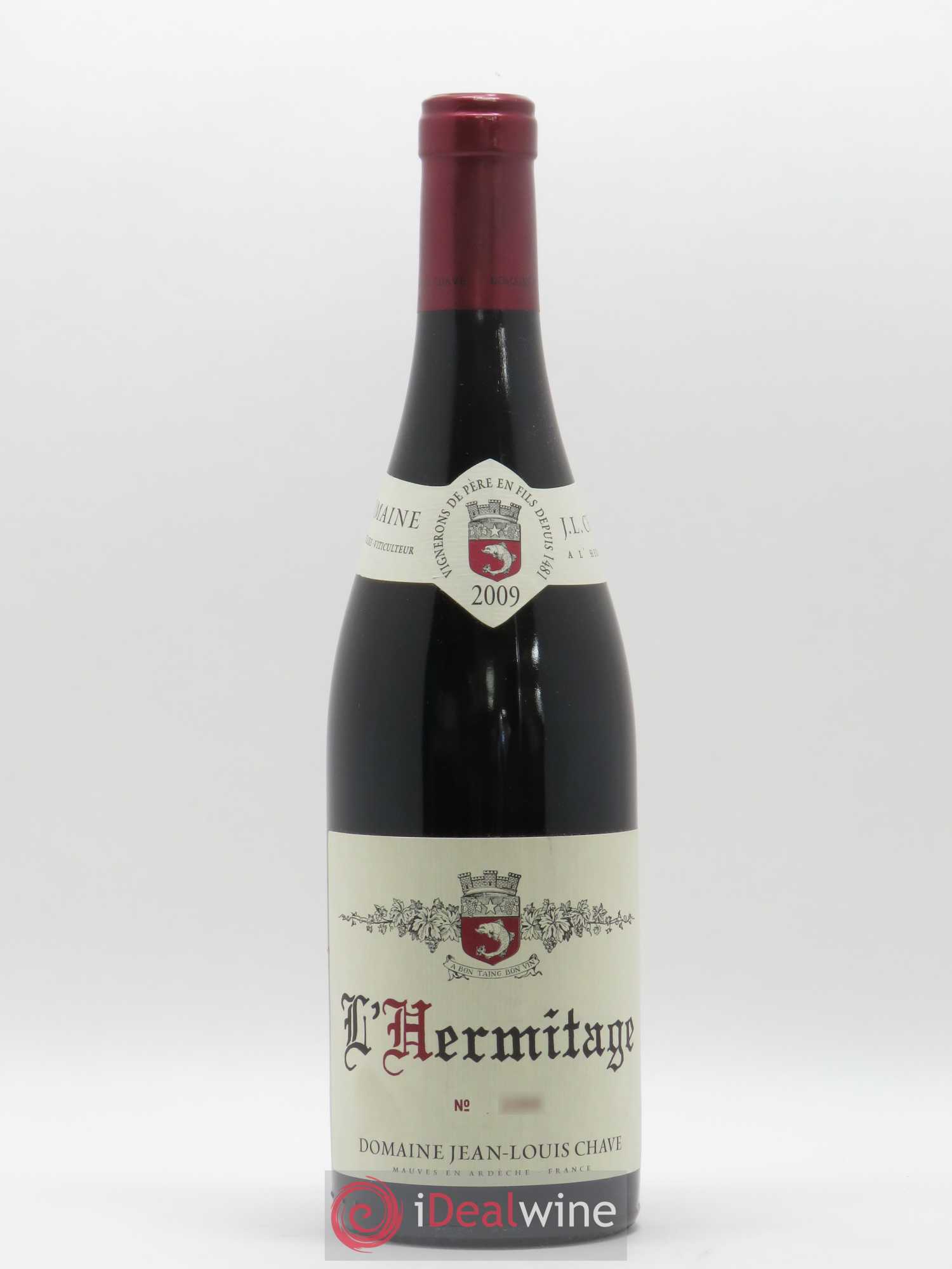 Hermitage Jean-Louis Chave 2009 - Lot de 1 bouteille - 0