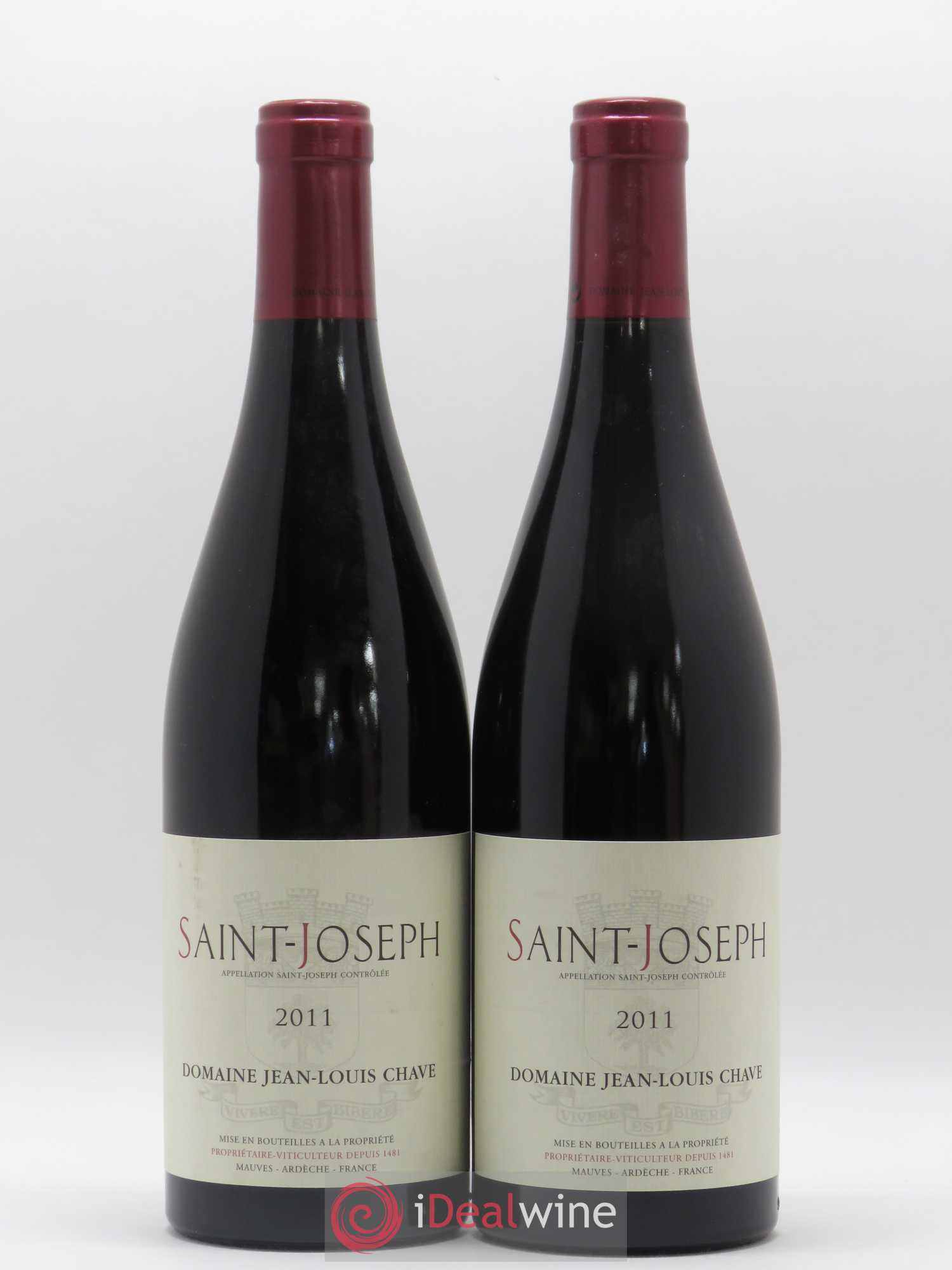 Saint-Joseph Jean-Louis Chave 2011 - Lot de 2 bouteilles - 0