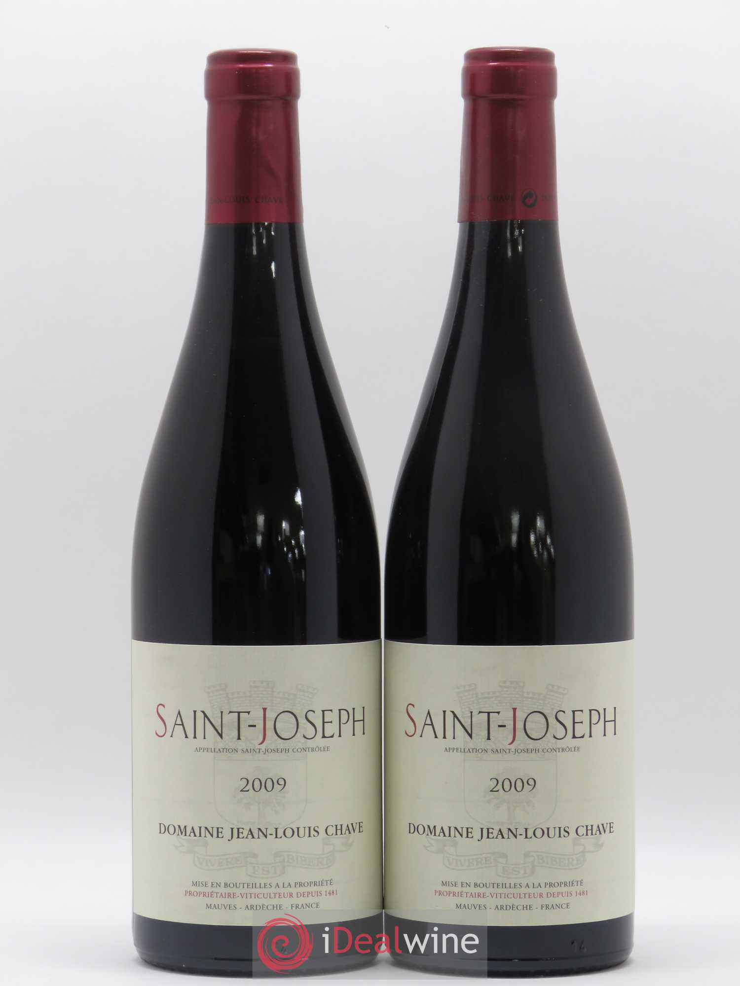 Saint-Joseph Jean-Louis Chave 2009 - Lot de 2 bouteilles - 0
