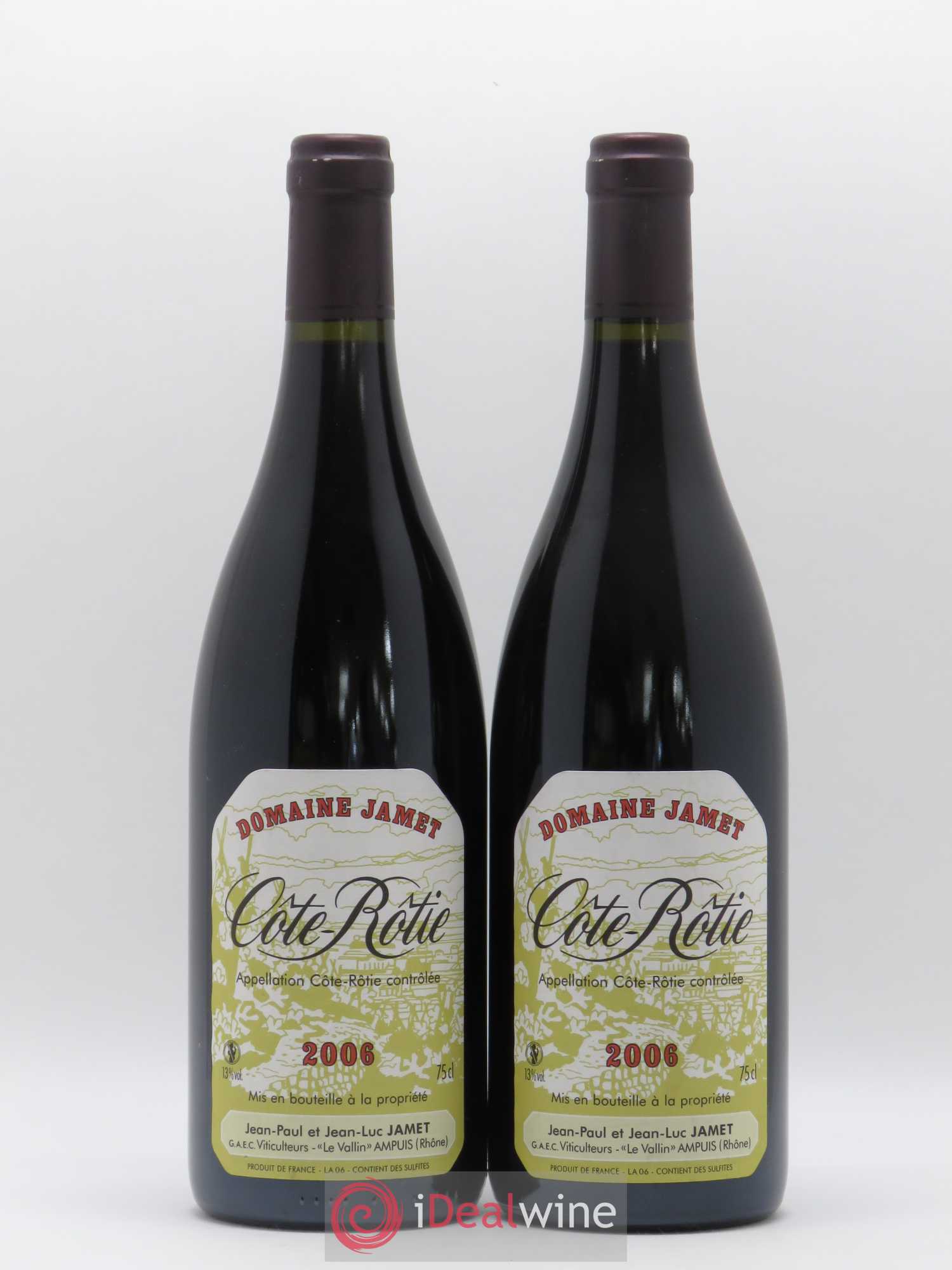 Côte-Rôtie Jamet (Domaine) 2006 - Lot de 2 bouteilles - 0