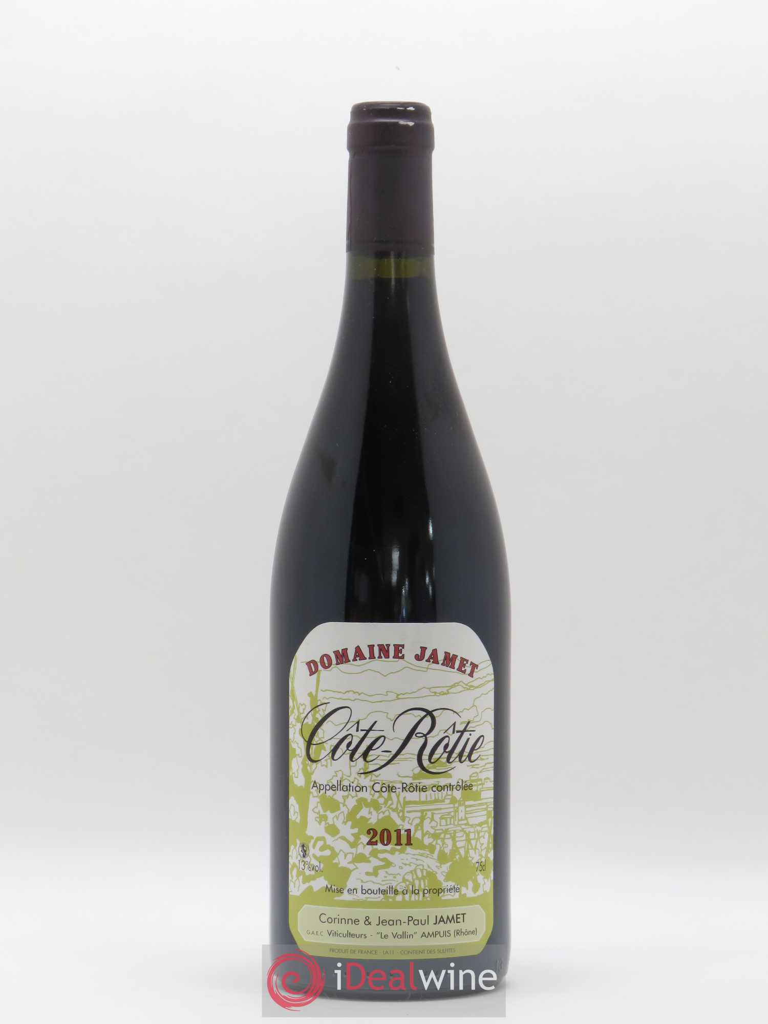 Côte-Rôtie Jamet (Domaine) 2011 - Lot de 1 bouteille - 0