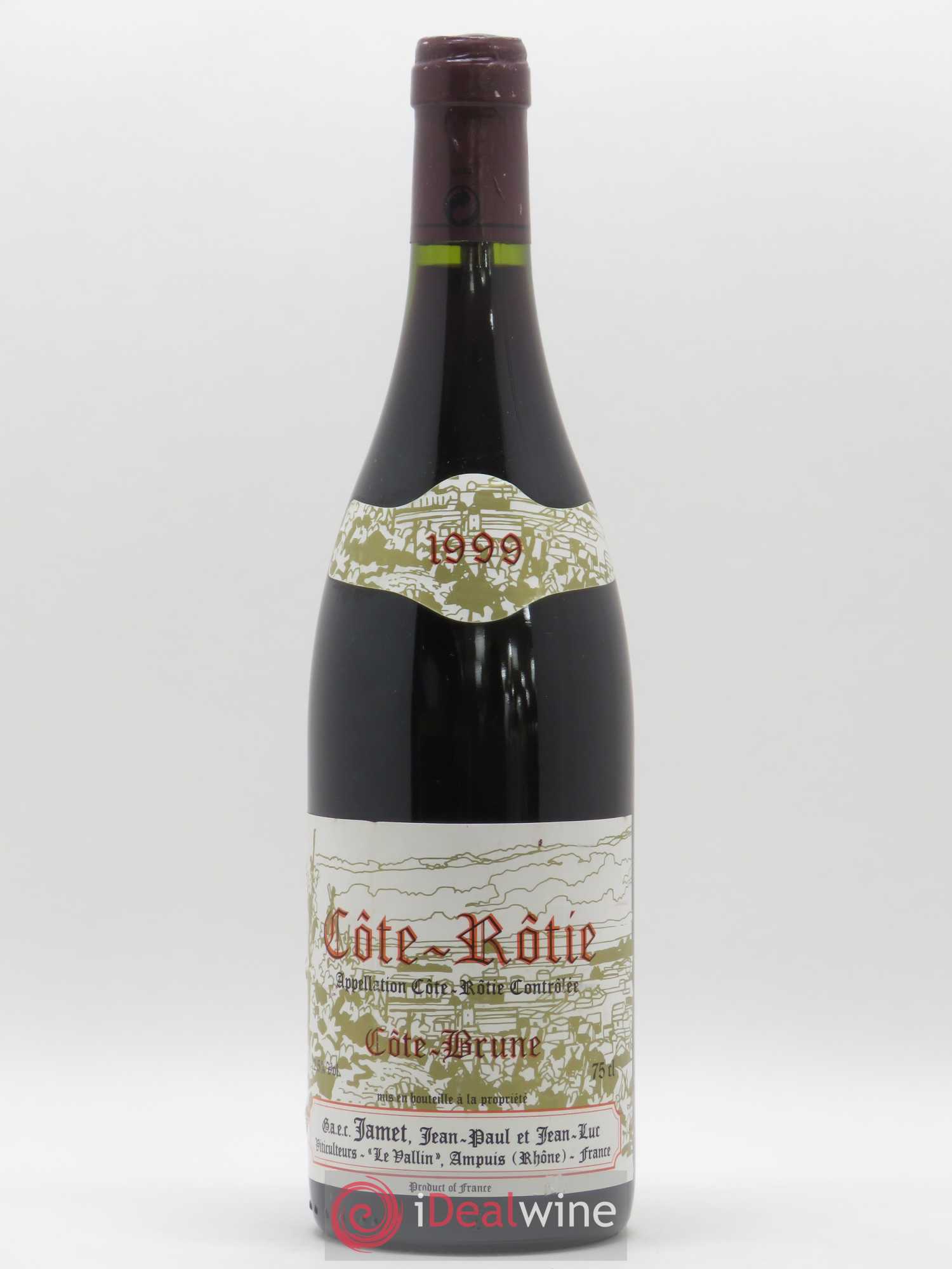 Côte-Rôtie Côte Brune Jamet (Domaine) 1999 - Lot de 1 bouteille - 0